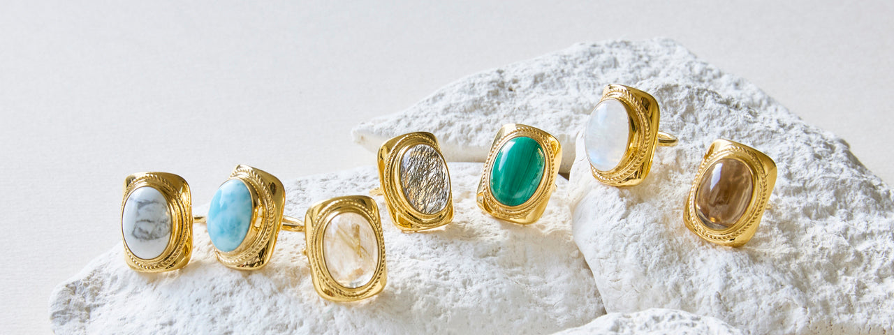 天然石のリング「Wish Stones」新発売 <4/7(水)発売>