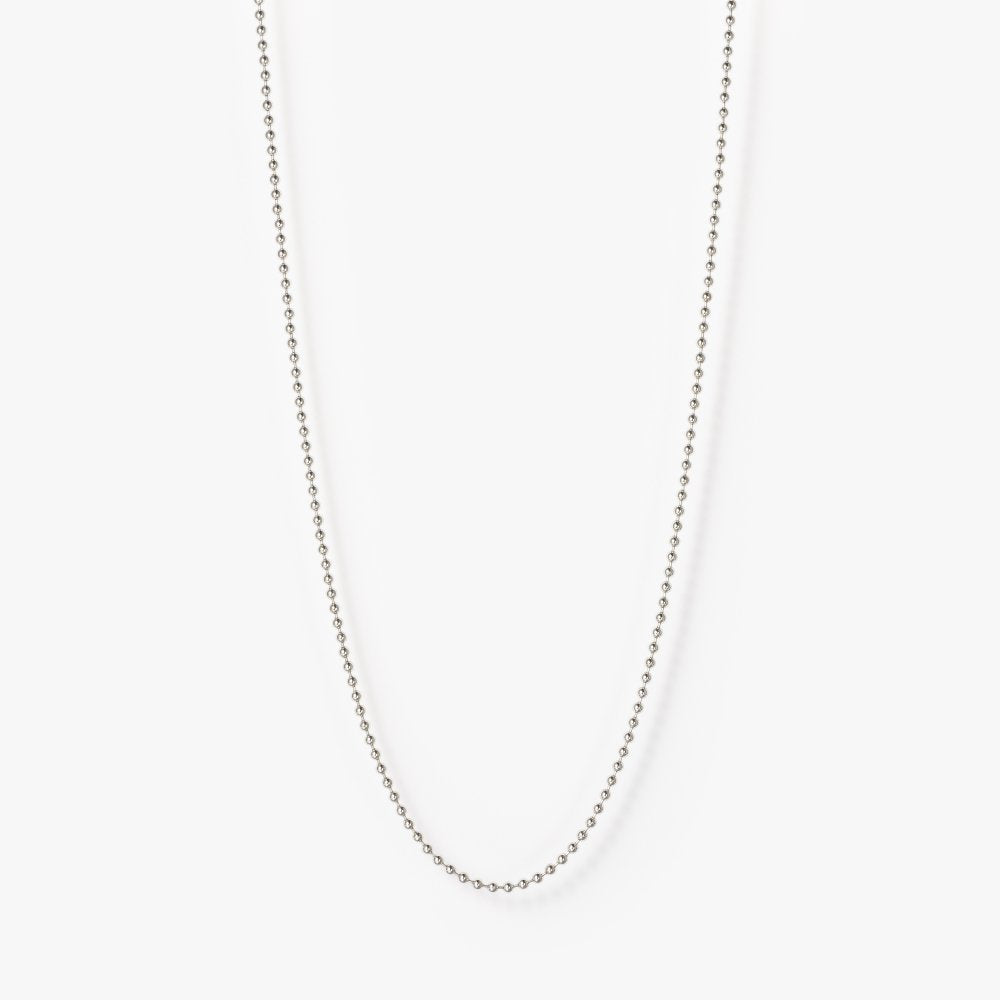 Silent Rain ネックレス ボールチェーン M 60cm【SV925】