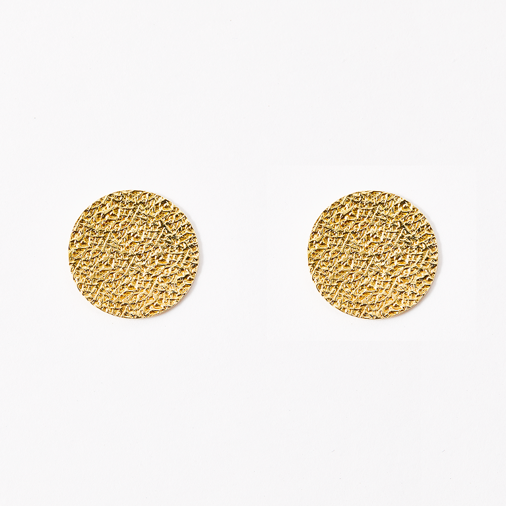 【オンライン限定】小さな満月 ピアス M【K18YG】