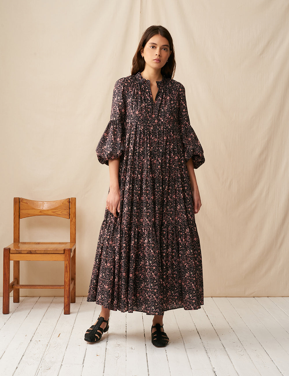 MARIHA(マリハ) リゾートドレス 星明りのドレス(長袖) Garden Song  