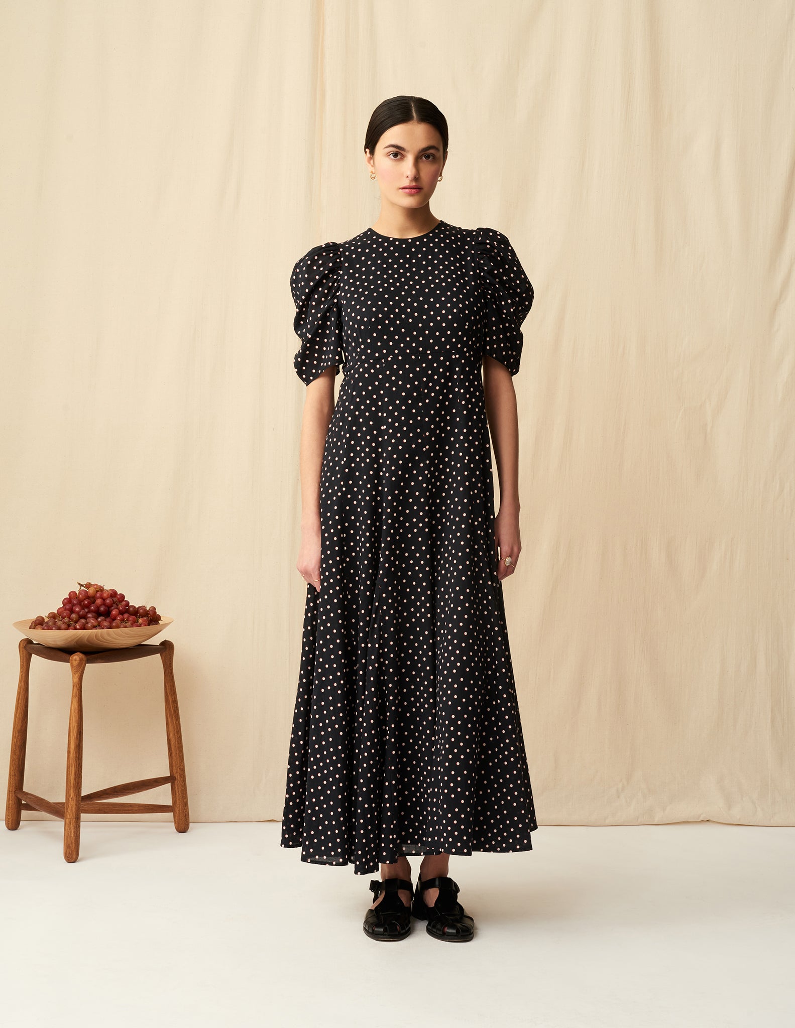【予約】<br>花のセレナーデのドレス <br>New Moon/Red&Black