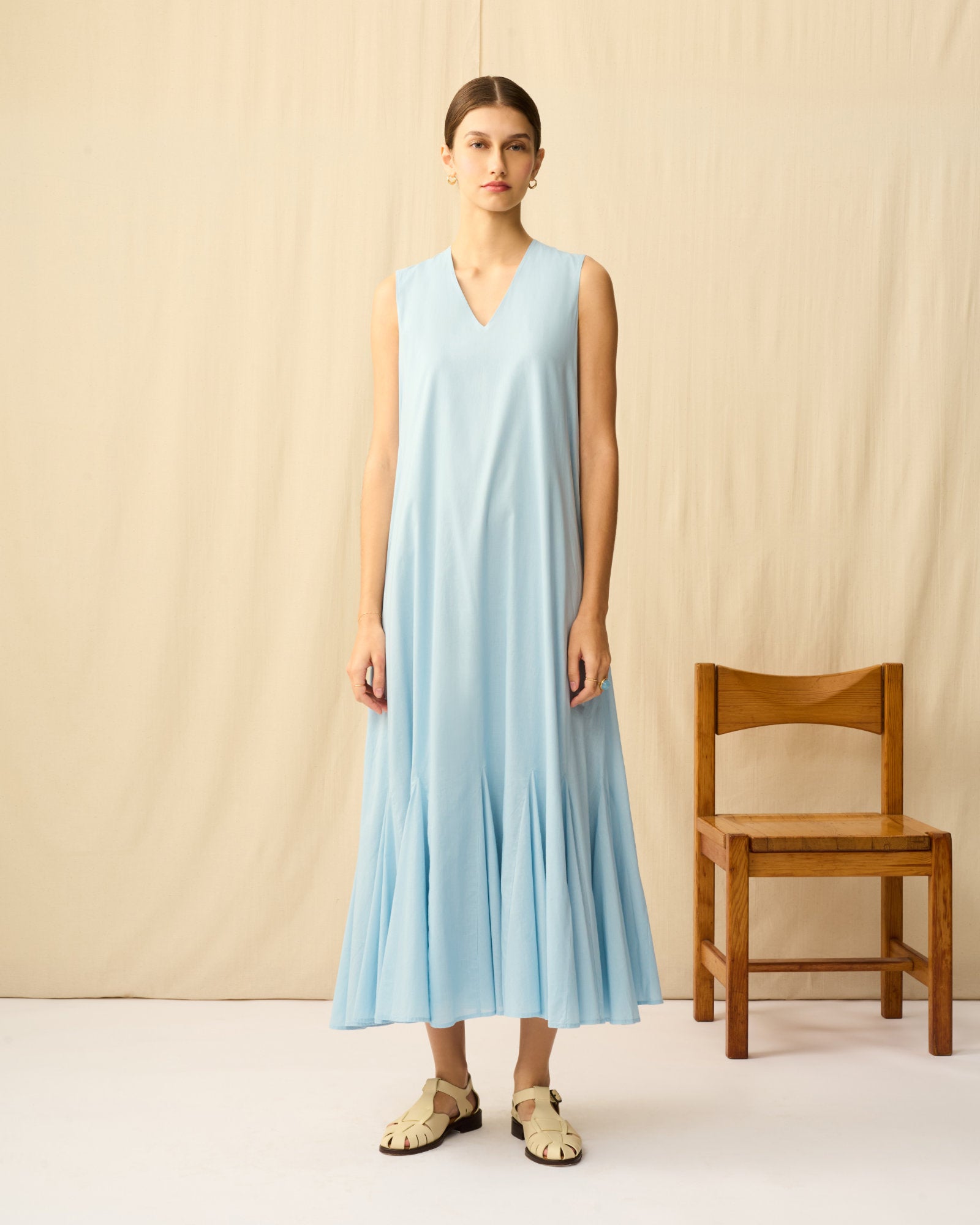 【予約】夏の月影のドレス Clear Sky