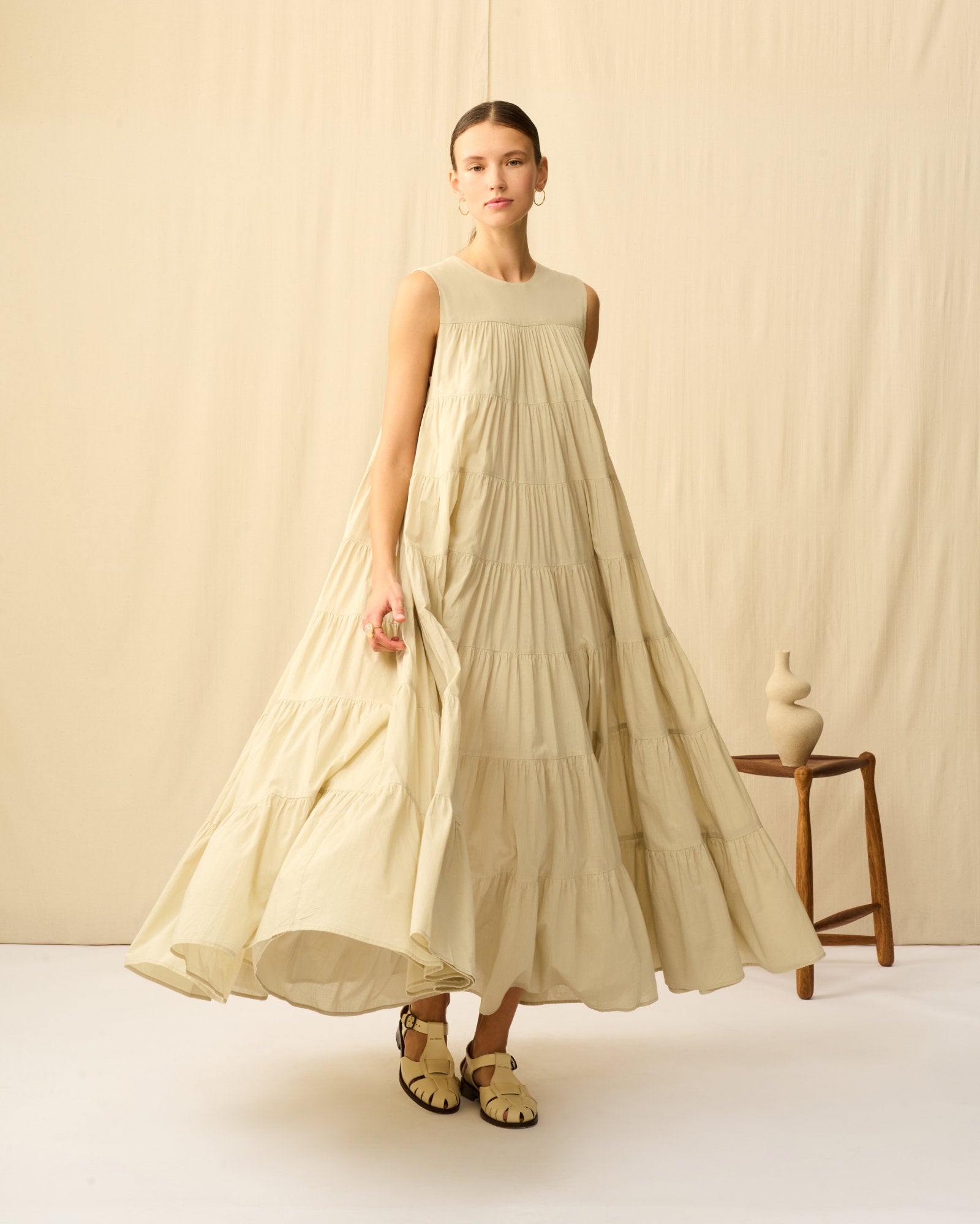 【予約】ミューズのドレス Champagne