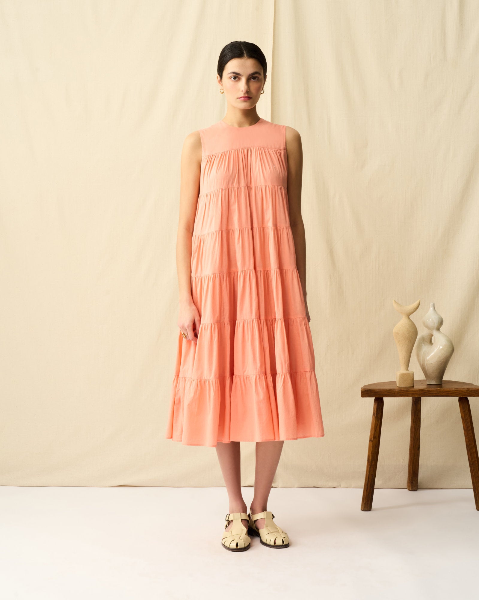 【予約】ミューズのドレス ショート Desert Coral