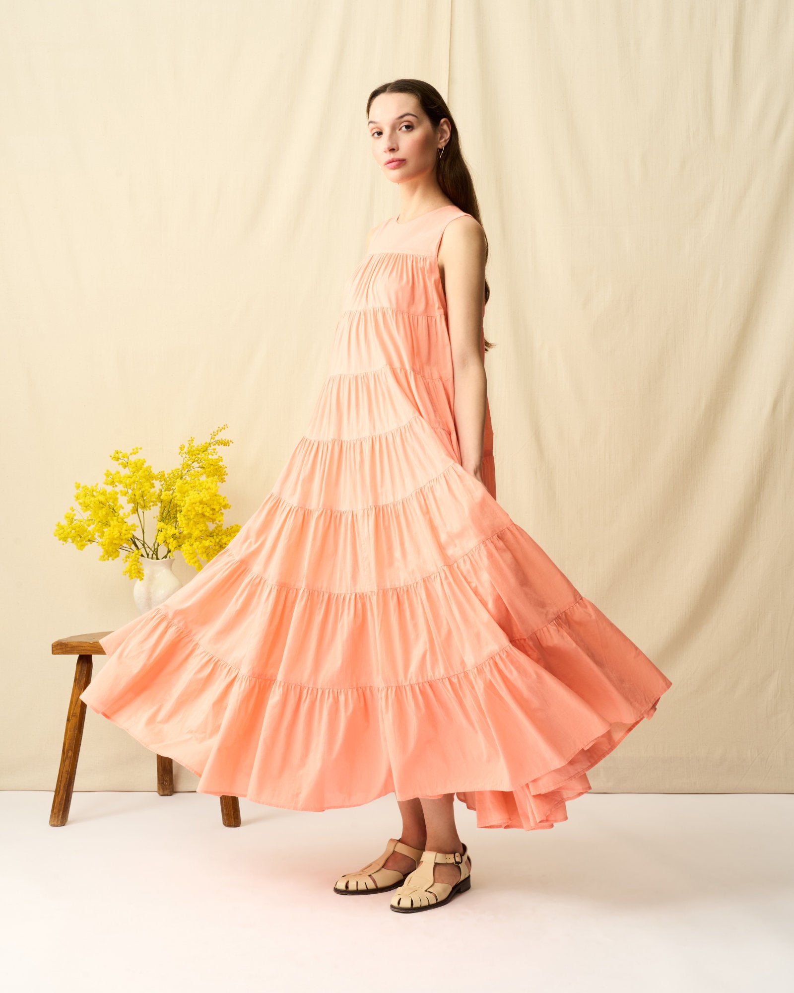 【予約】ミューズのドレス Desert Coral