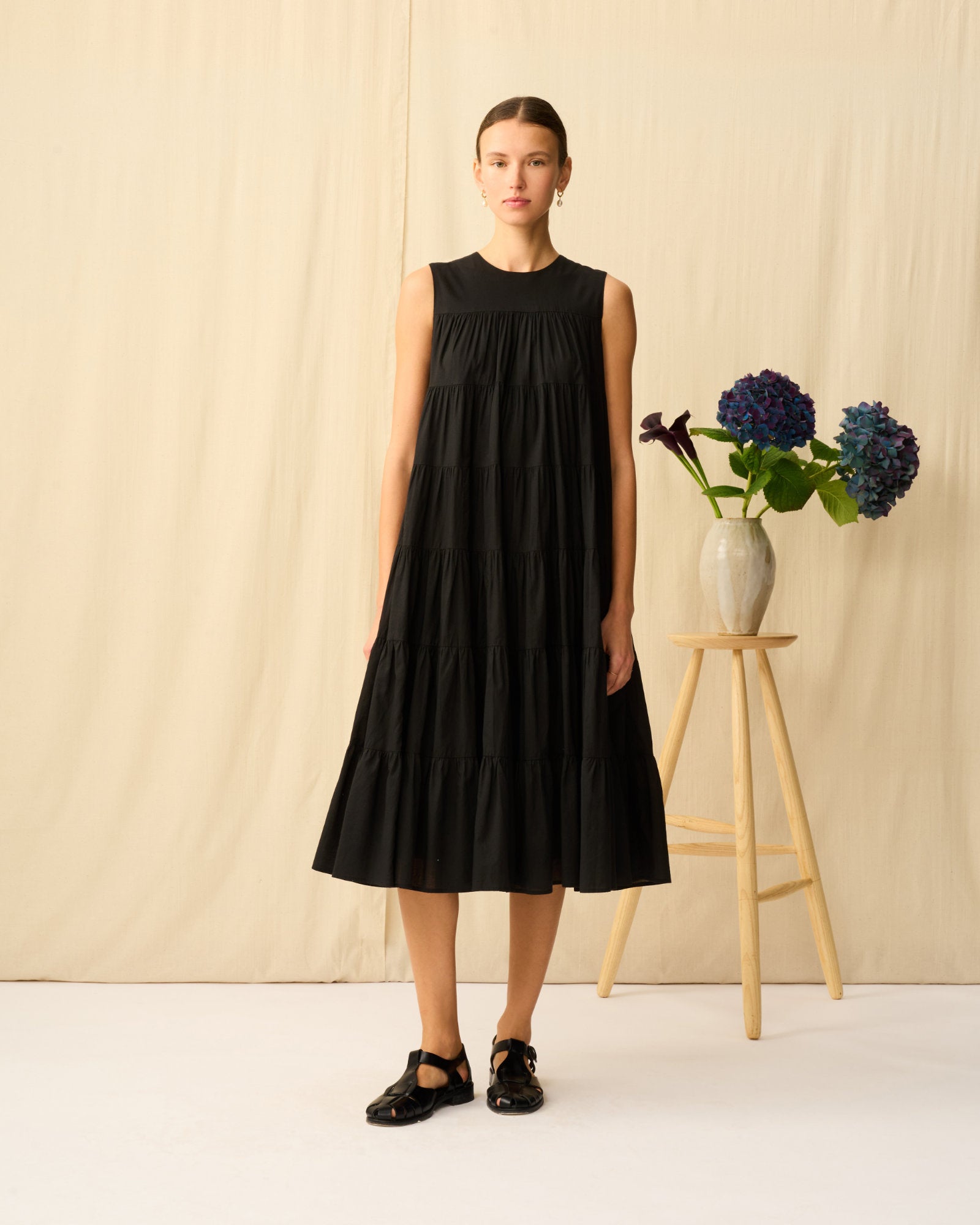 【予約】ミューズのドレス ショート Onyx