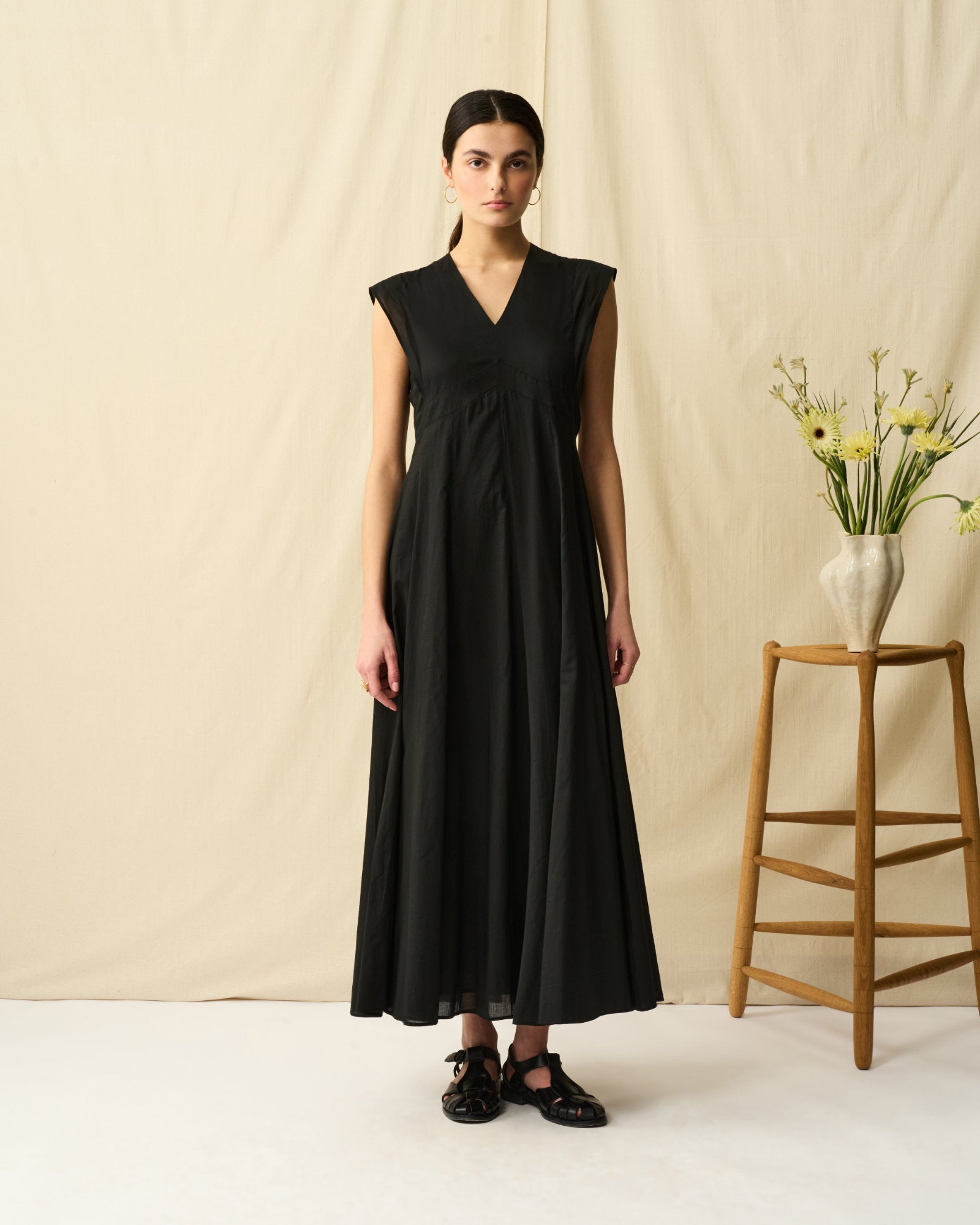 【予約】夏の月のドレス Onyx