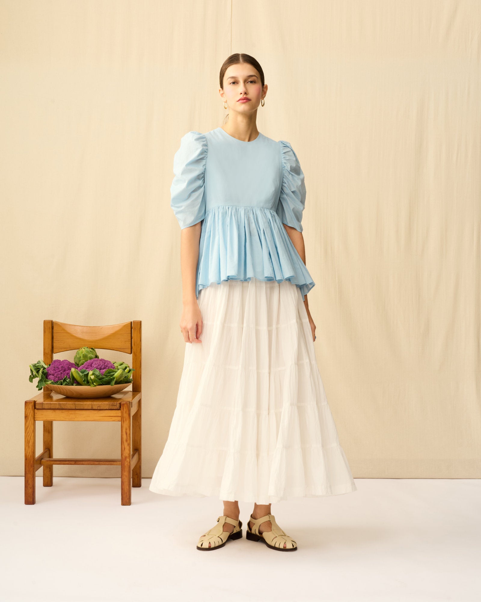 【予約】セレナーデのブラウス Clear Sky