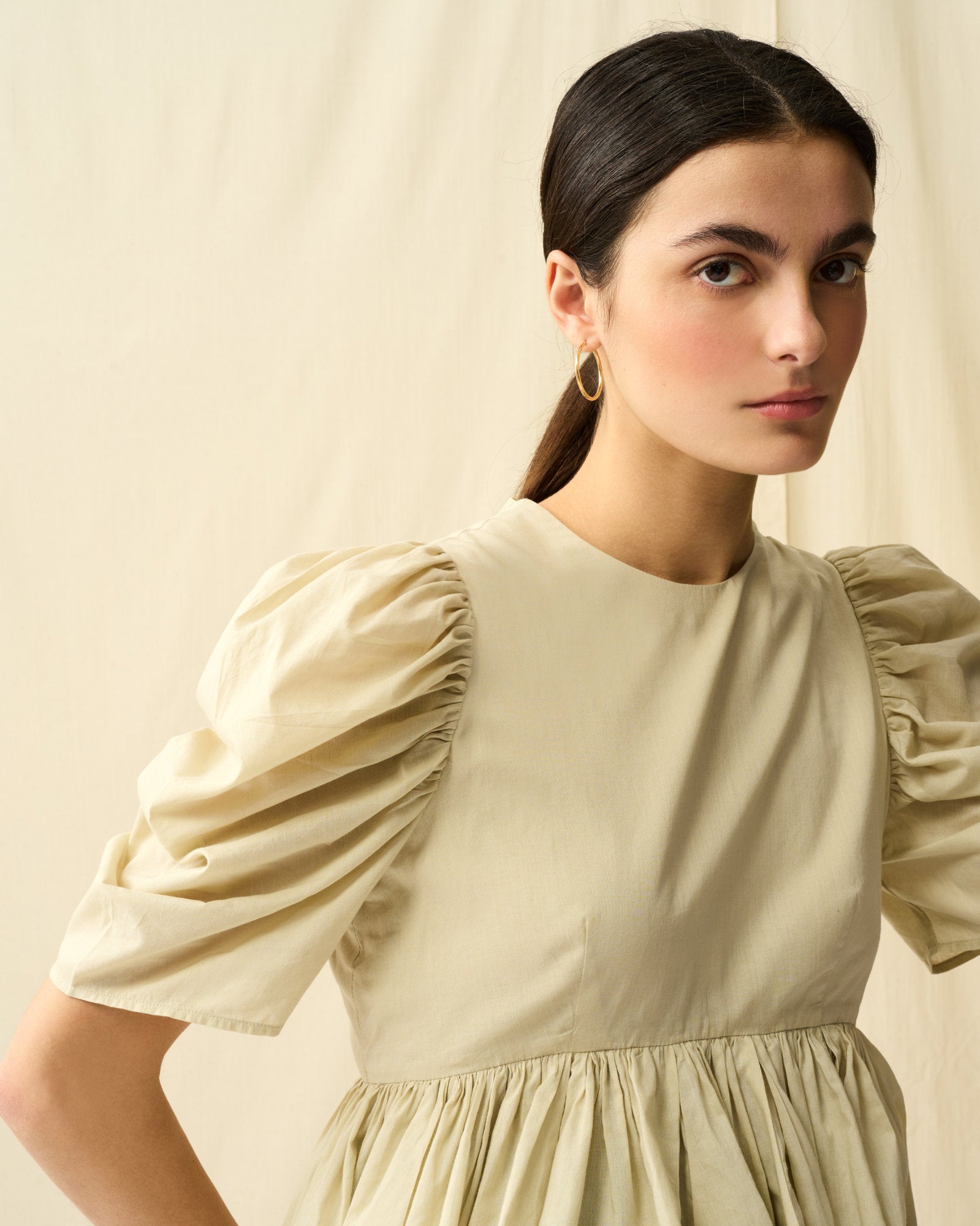 【予約】セレナーデのブラウス Champagne