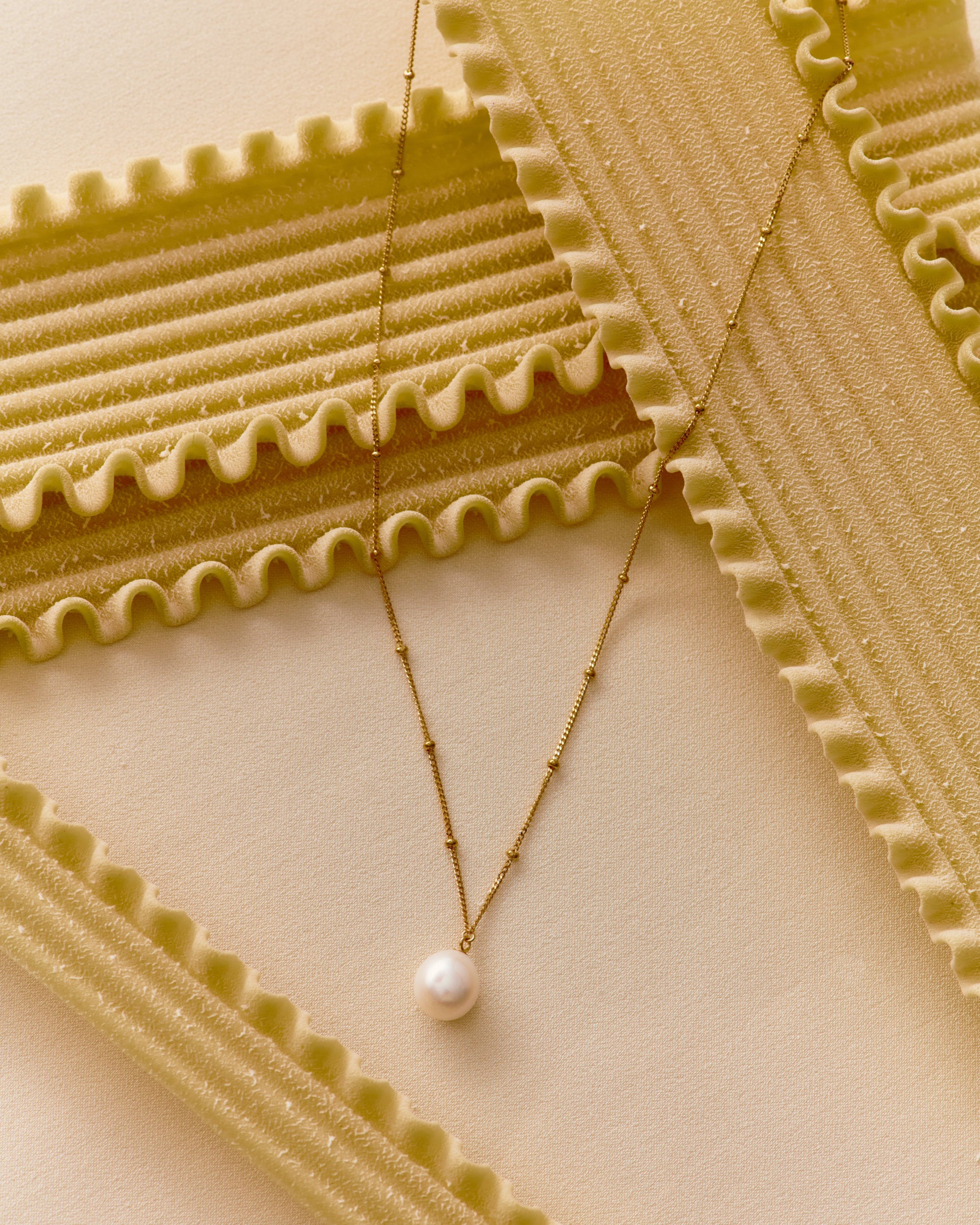 月の夢 ネックレス スタッドチェーン62cm【SV925】