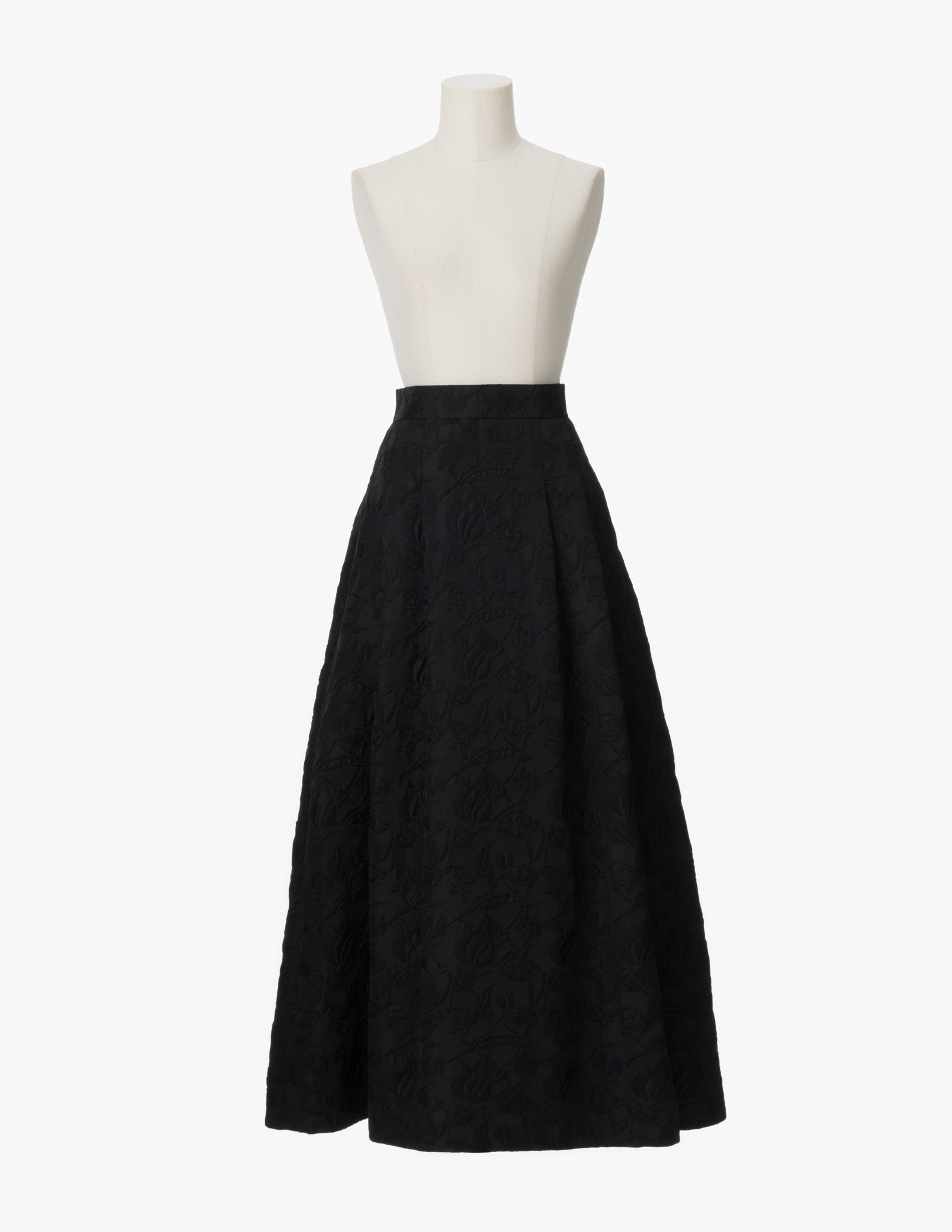 フラワーシャンデリアのスカート Black