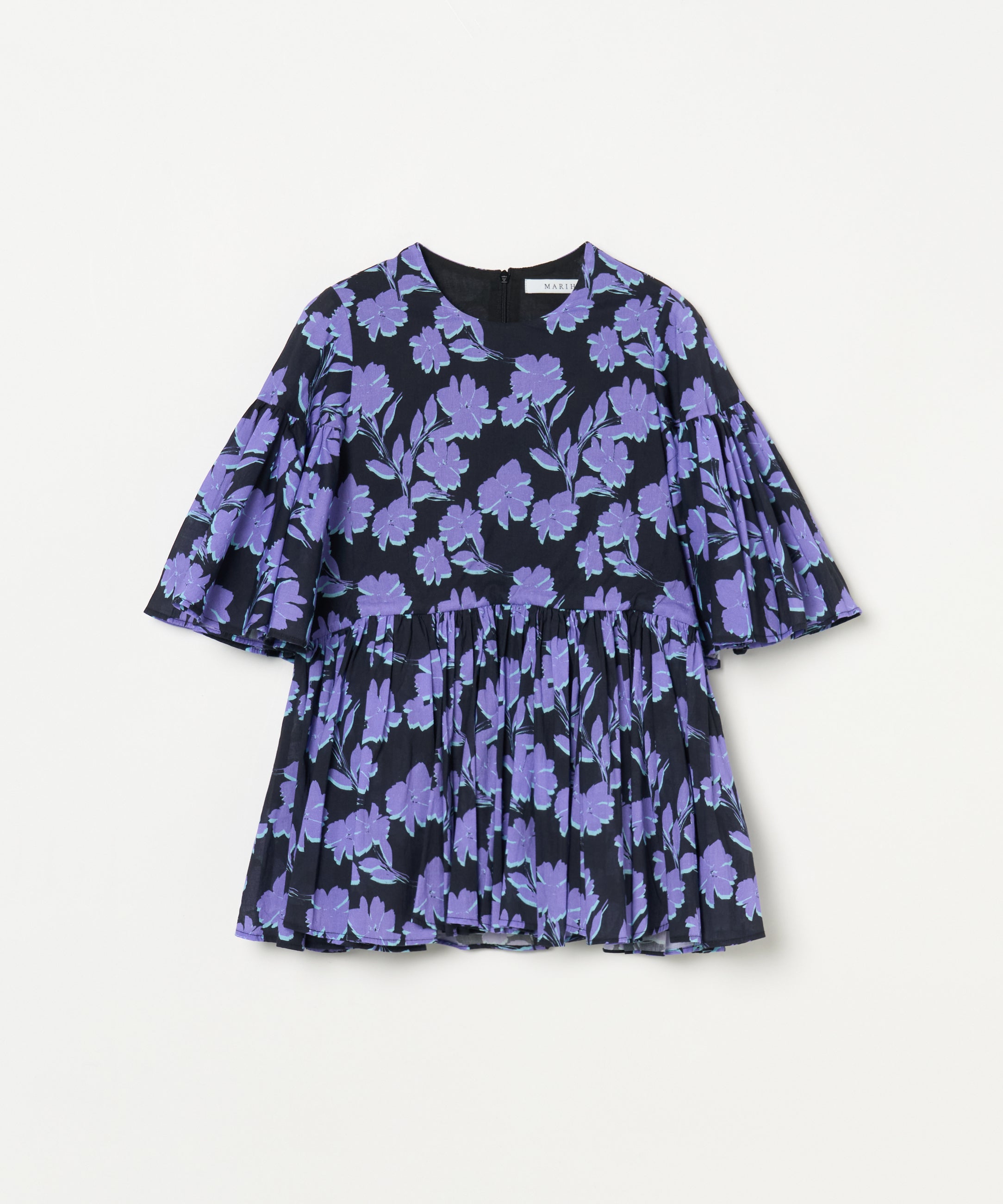 【予約】フリージアのブラウス Evening Bloom/Black