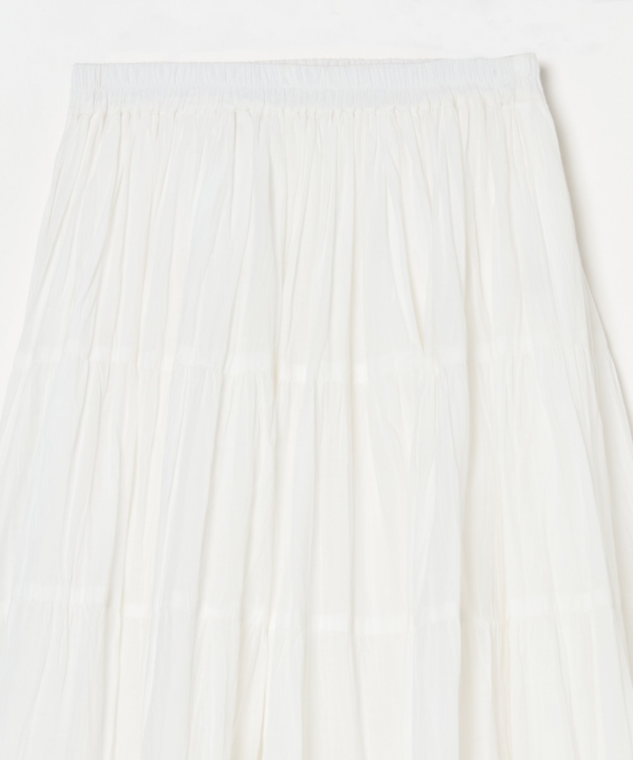 【予約】草原の虹のスカート White Chalcedony