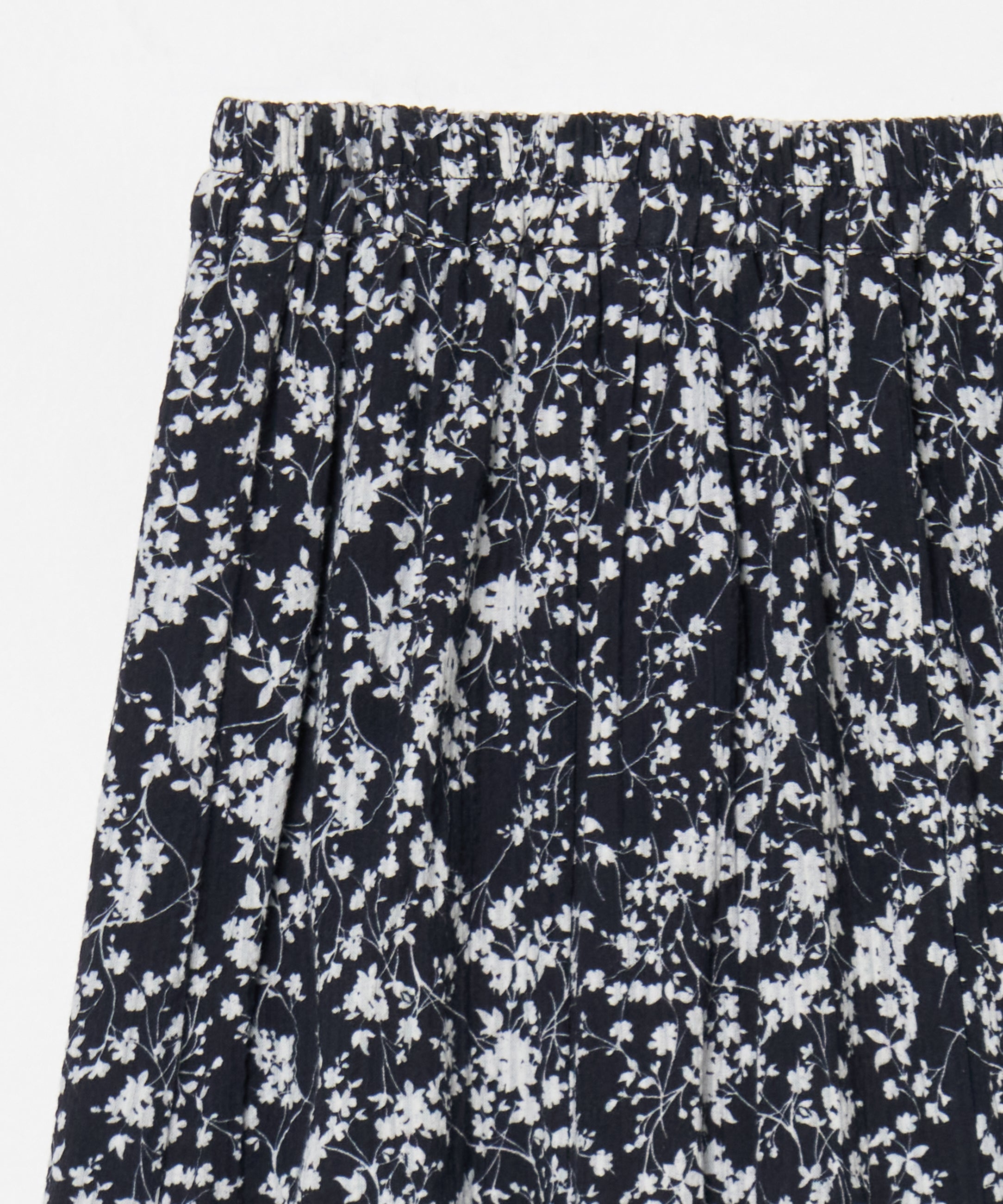 【予約】夢見るマーメードスカート Seersucker Shadow Play/Black