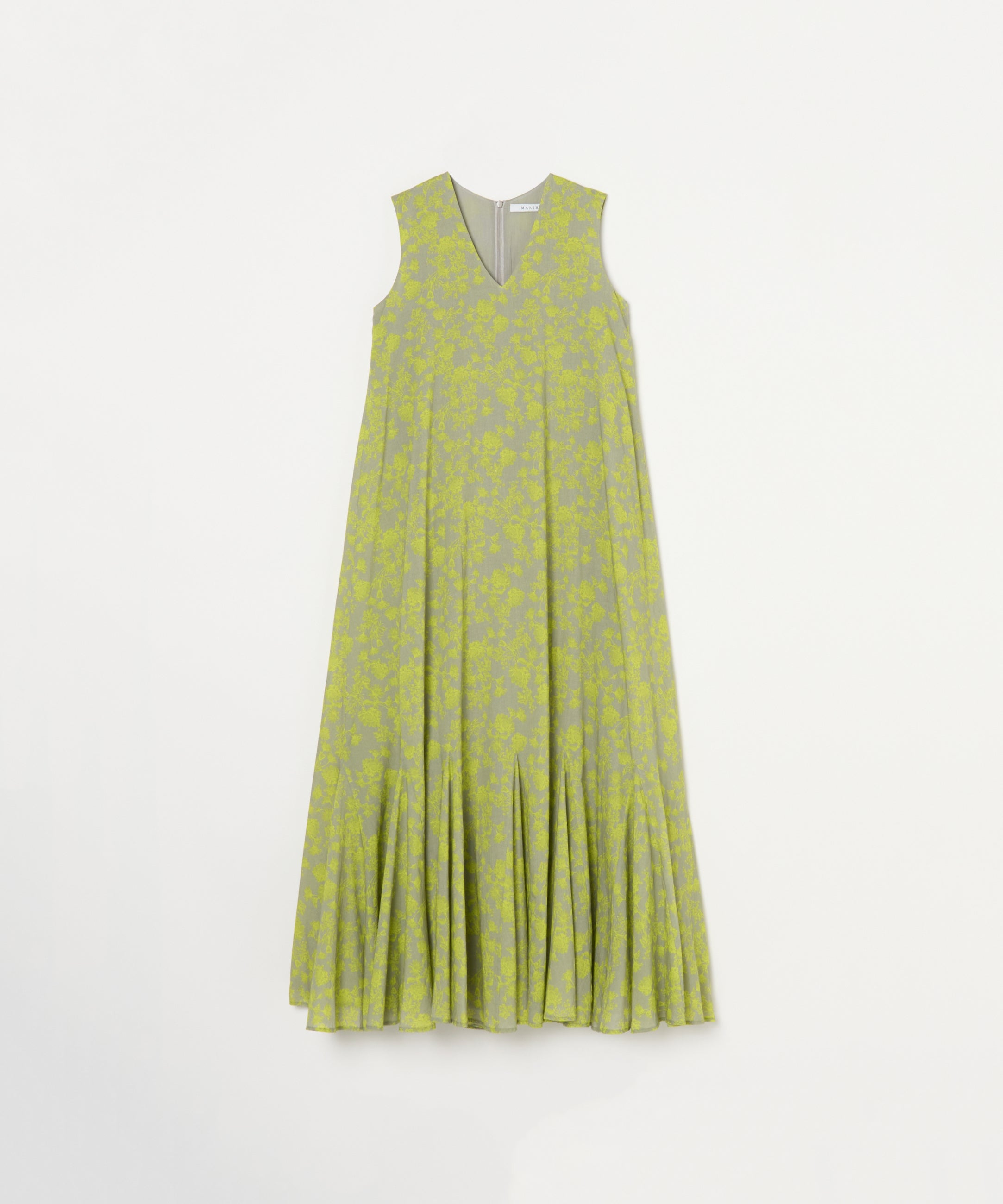 【予約】夏の月影のドレス Radiant Flowers/Grey