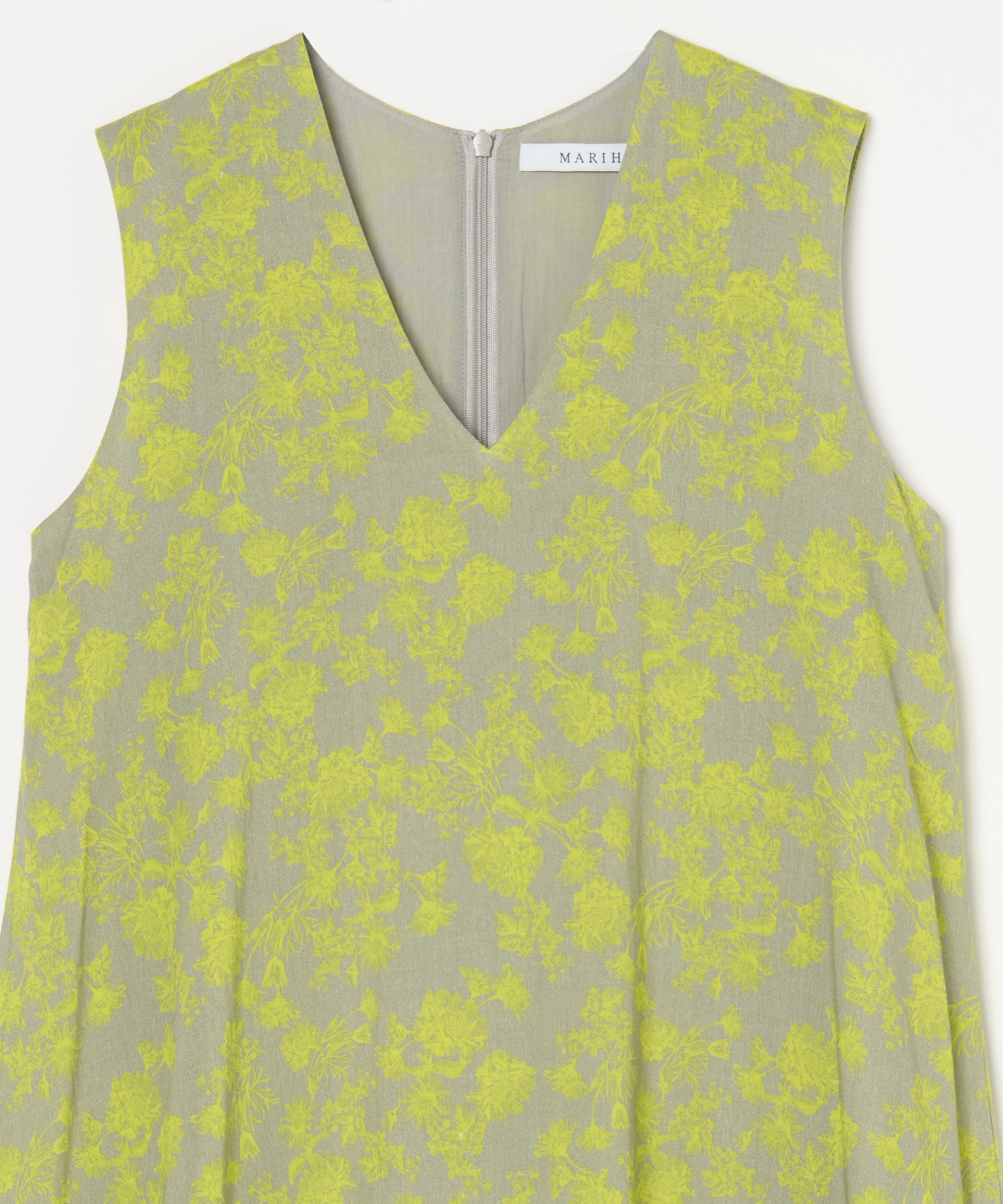 【予約】夏の月影のドレス Radiant Flowers/Grey