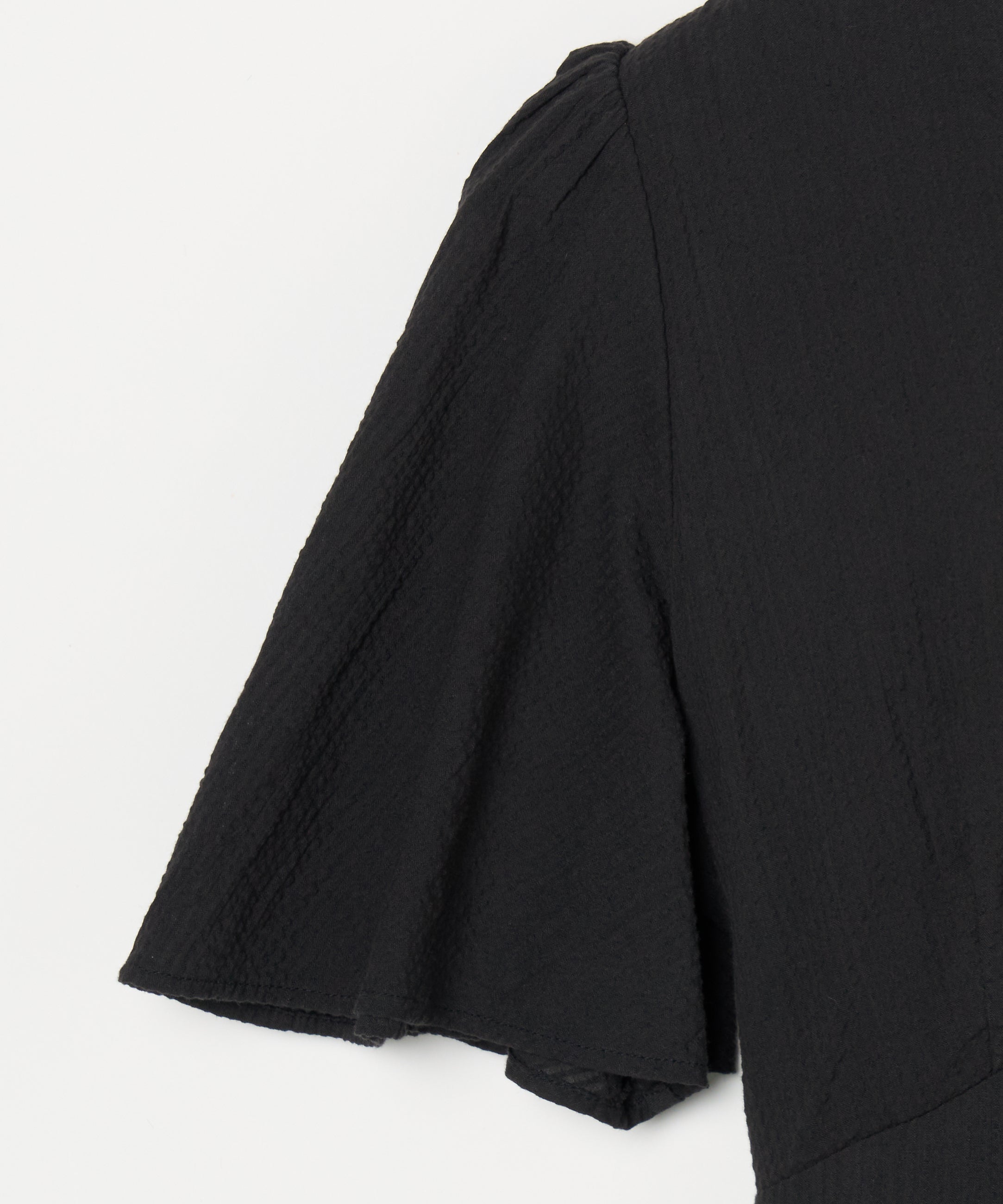 せせらぎのドレス Seersucker Onyx