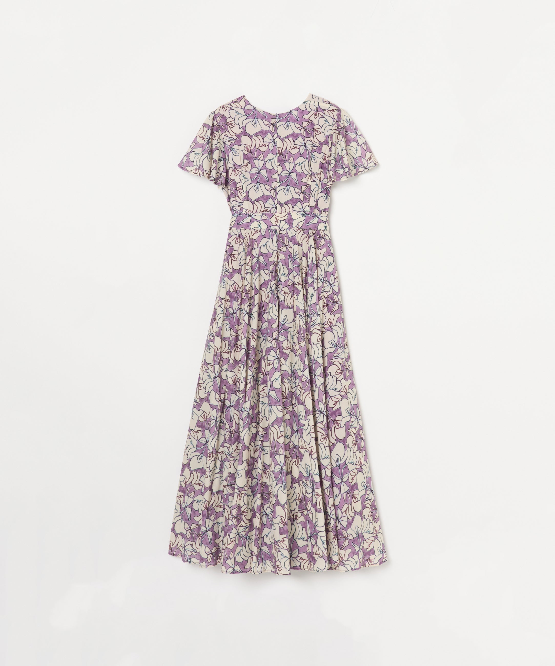 【予約】マドモアゼルのドレス Flower Poem/Purple