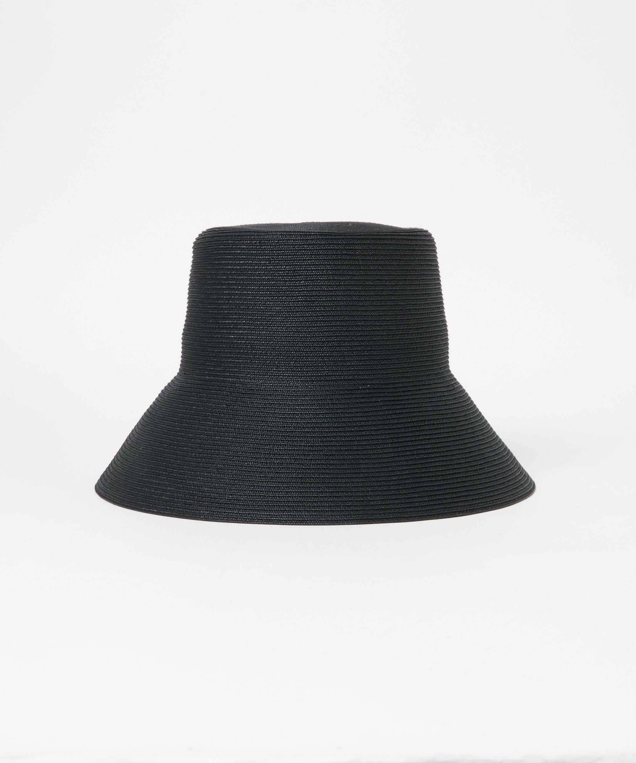 【予約】ヘップバーンハット Long Brim Black