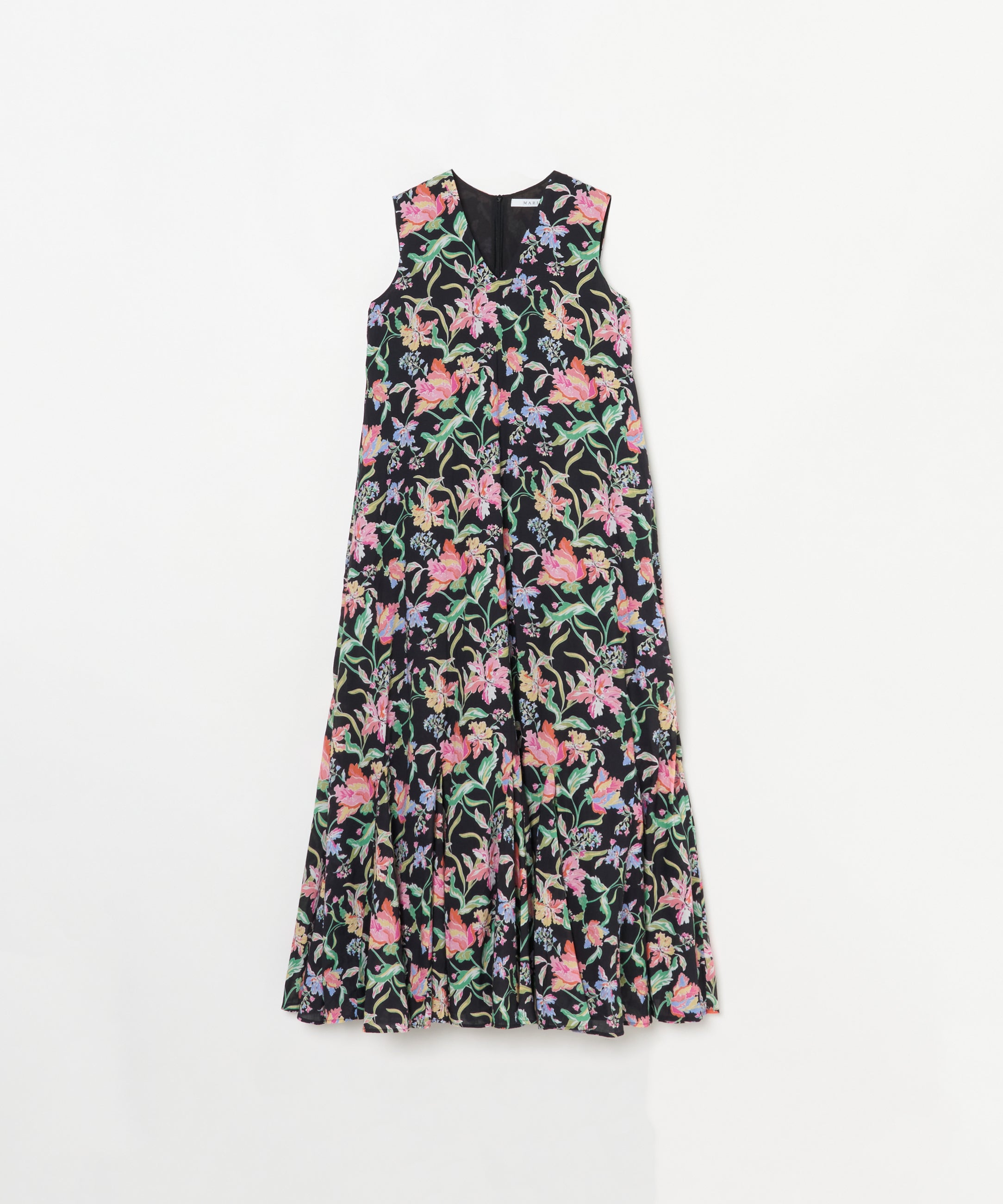 【予約】夏の月影のドレス Midnight Flowers/Black