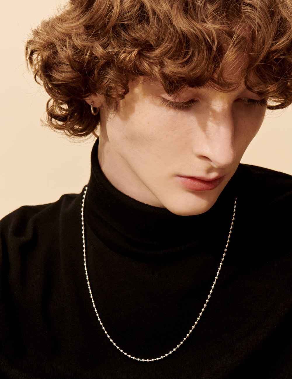 Silent Rain ネックレス ボールチェーン M 60cm【SV925】