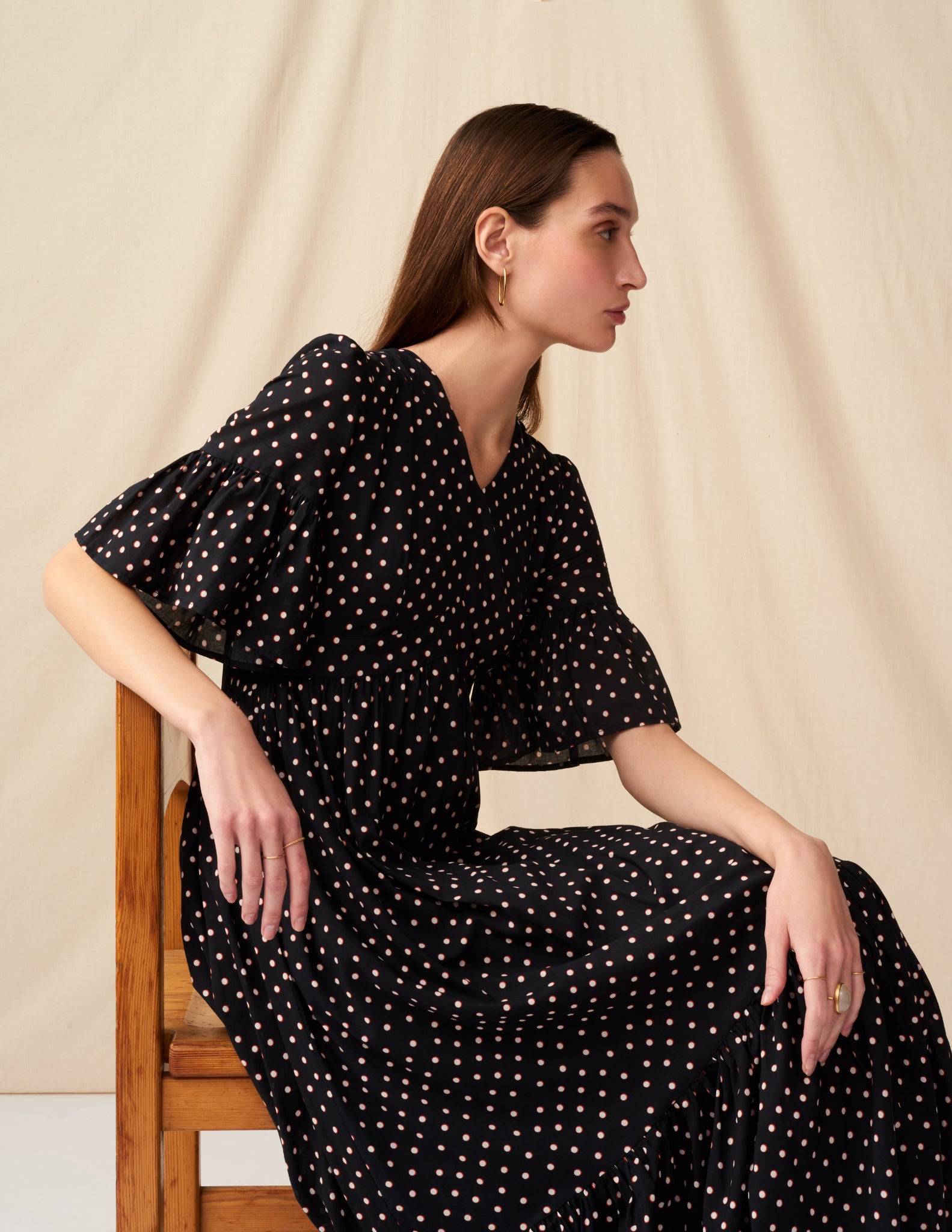【予約】<br>すずらんのドレス <br>New Moon/Red&Black