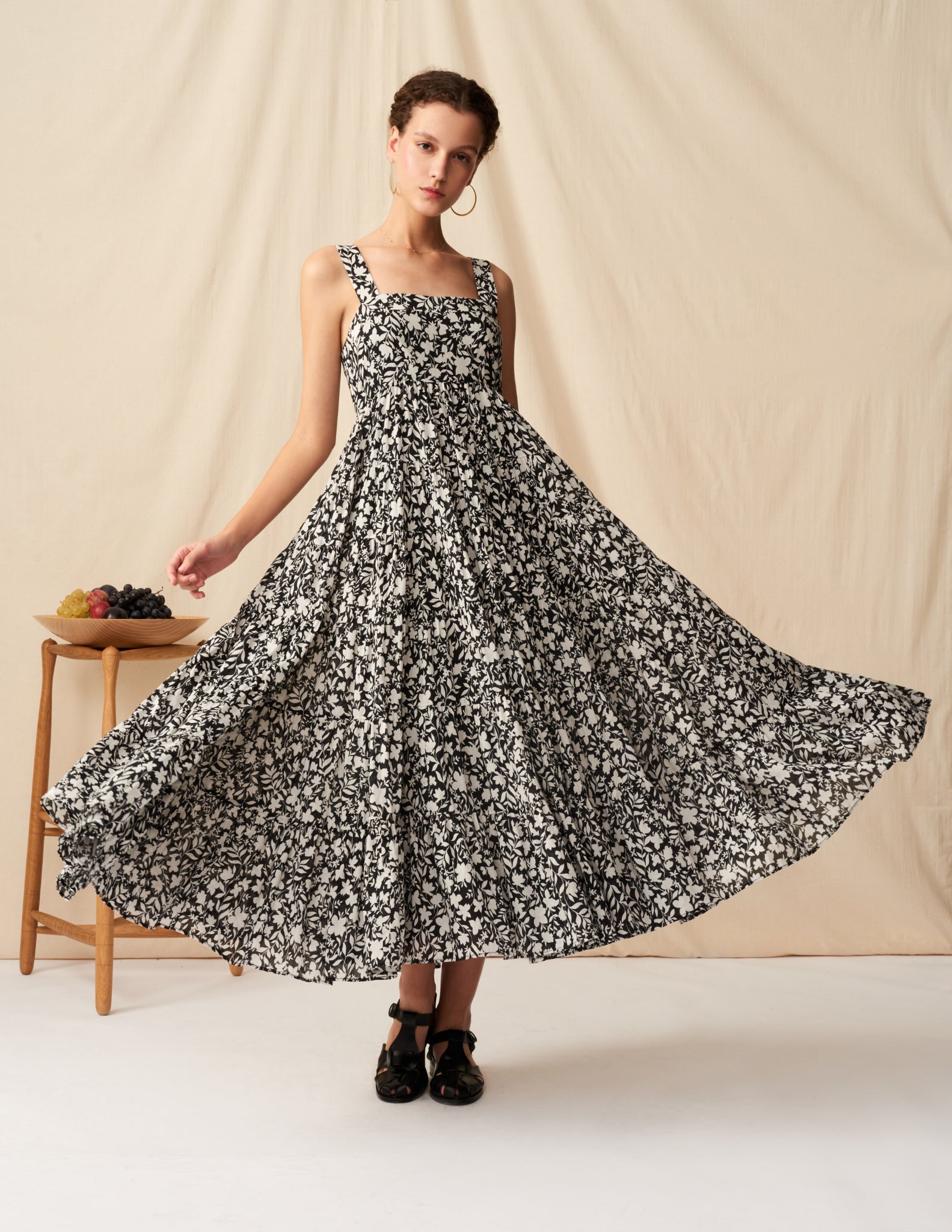 【予約】<br>虹の女神のドレス <br>Spring Shadow/Black