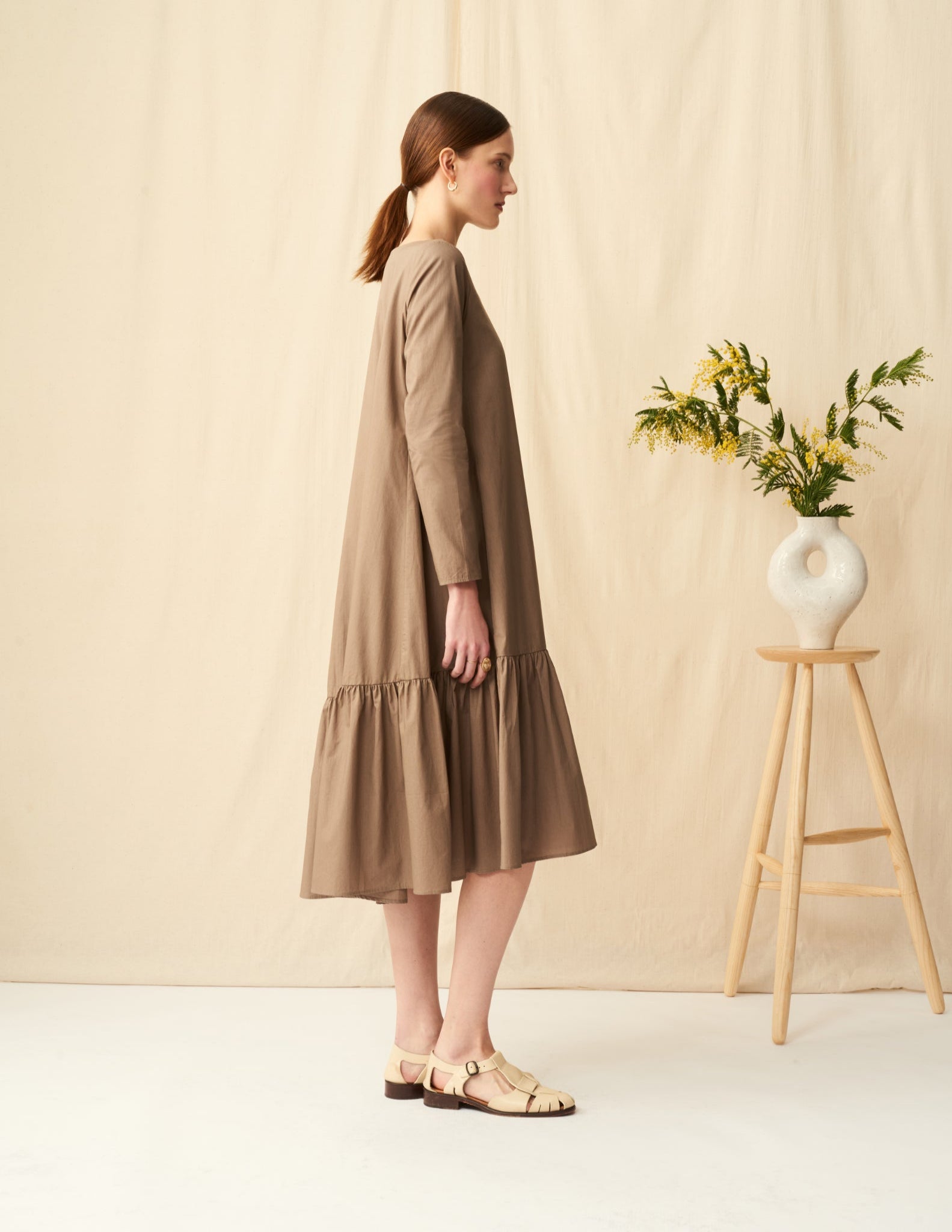 フラワーガーデンのドレス<br>Oak