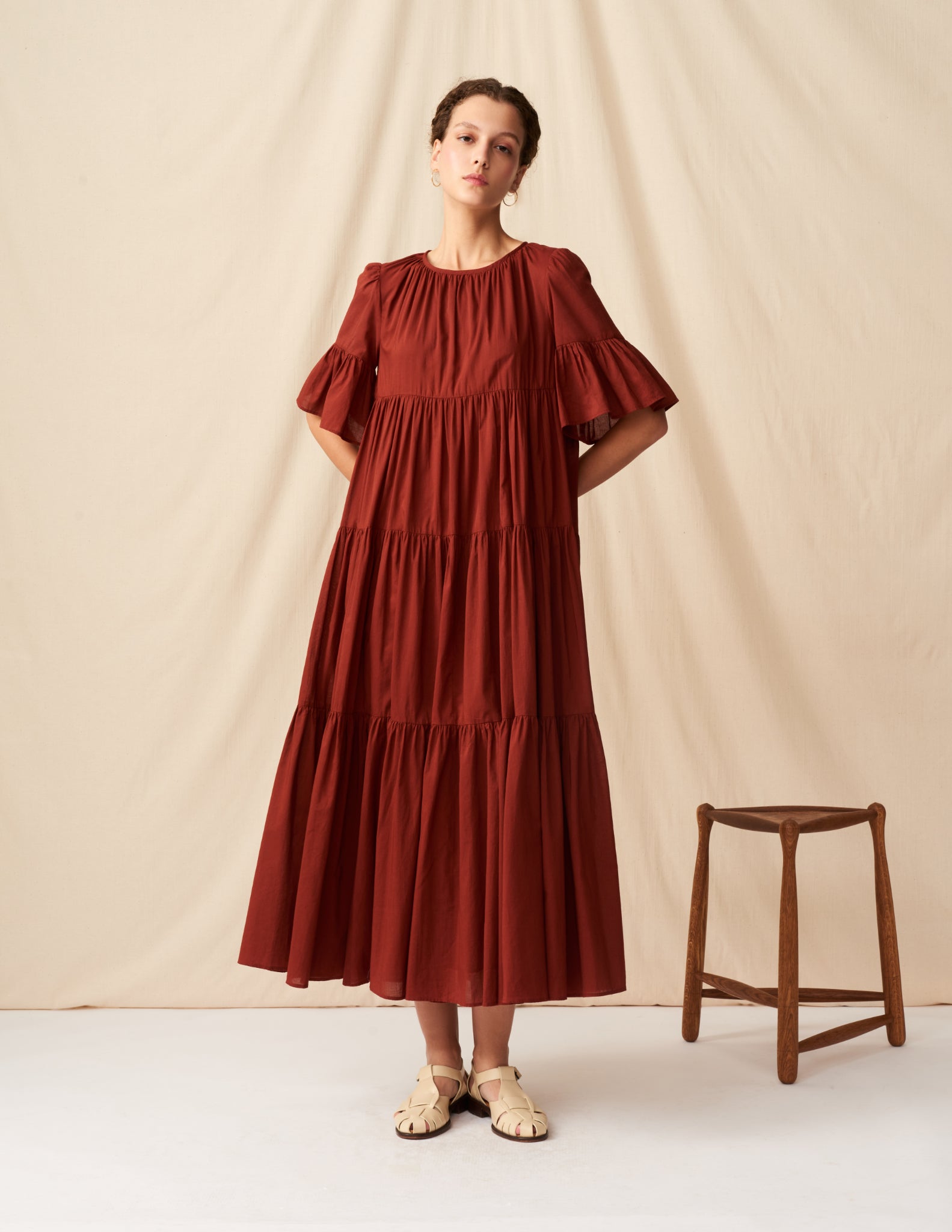 MARIHA(マリハ) リゾートドレス ワンピース 春のすずらんのドレス Chestnut 