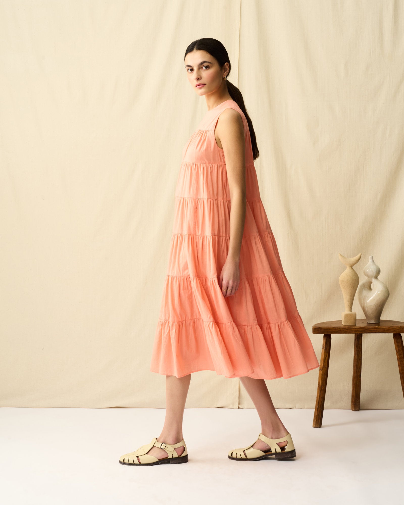 【予約】ミューズのドレス ショート Desert Coral