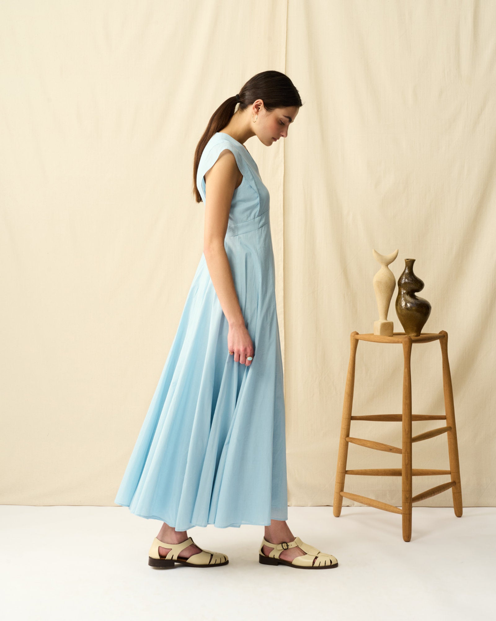 【予約】夏の月のドレス Clear Sky