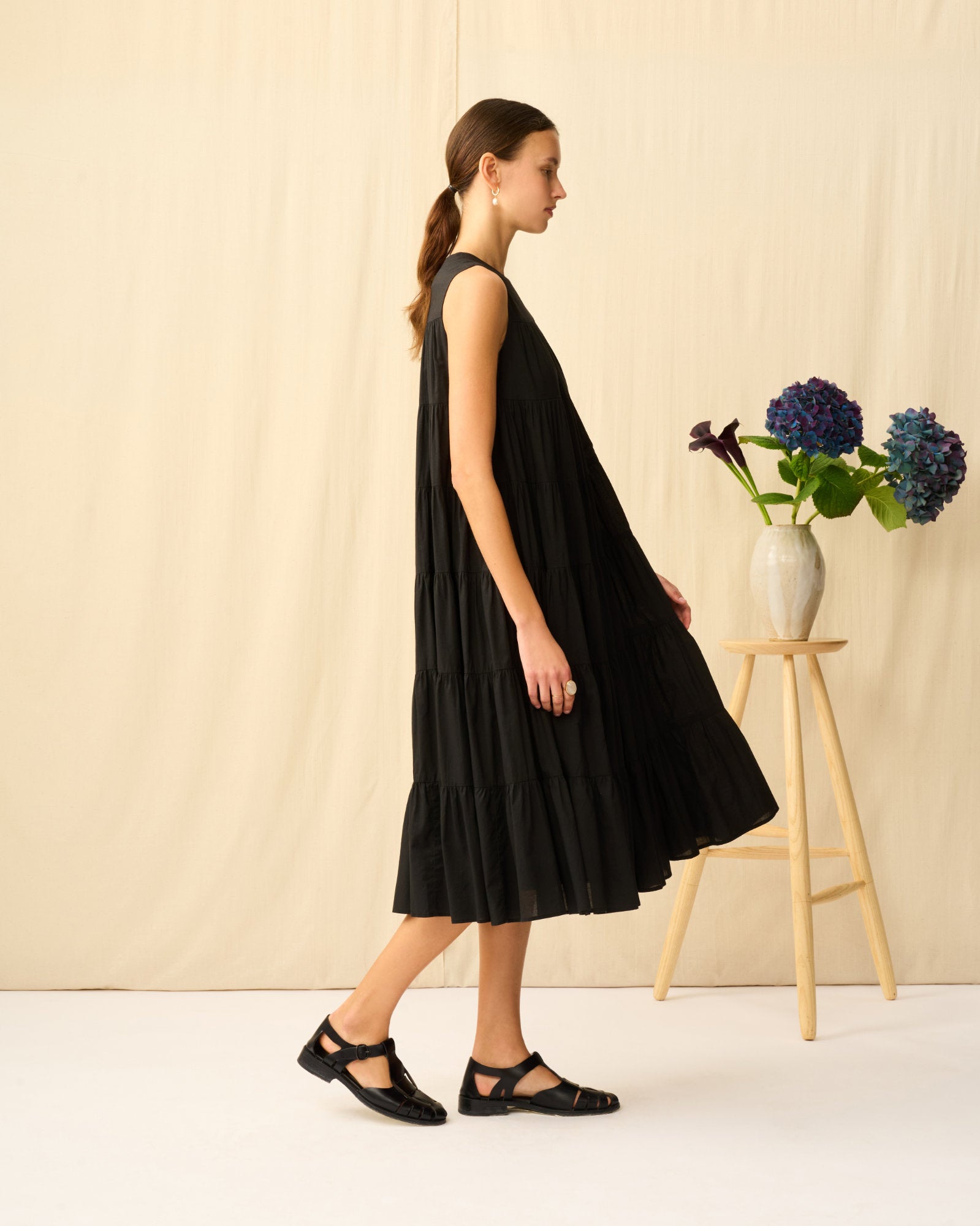 【予約】ミューズのドレス ショート Onyx