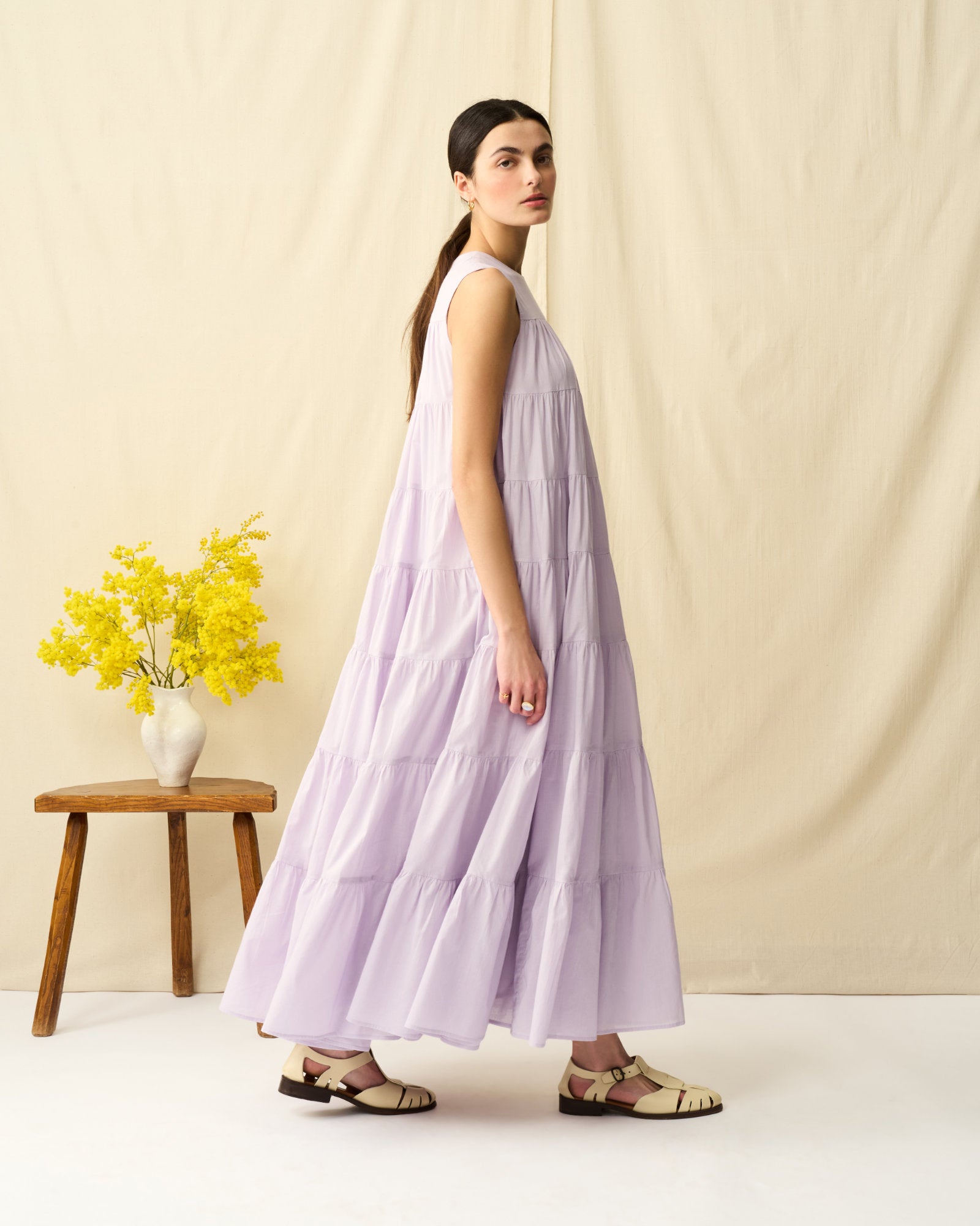 【予約】ミューズのドレス Spring Violet