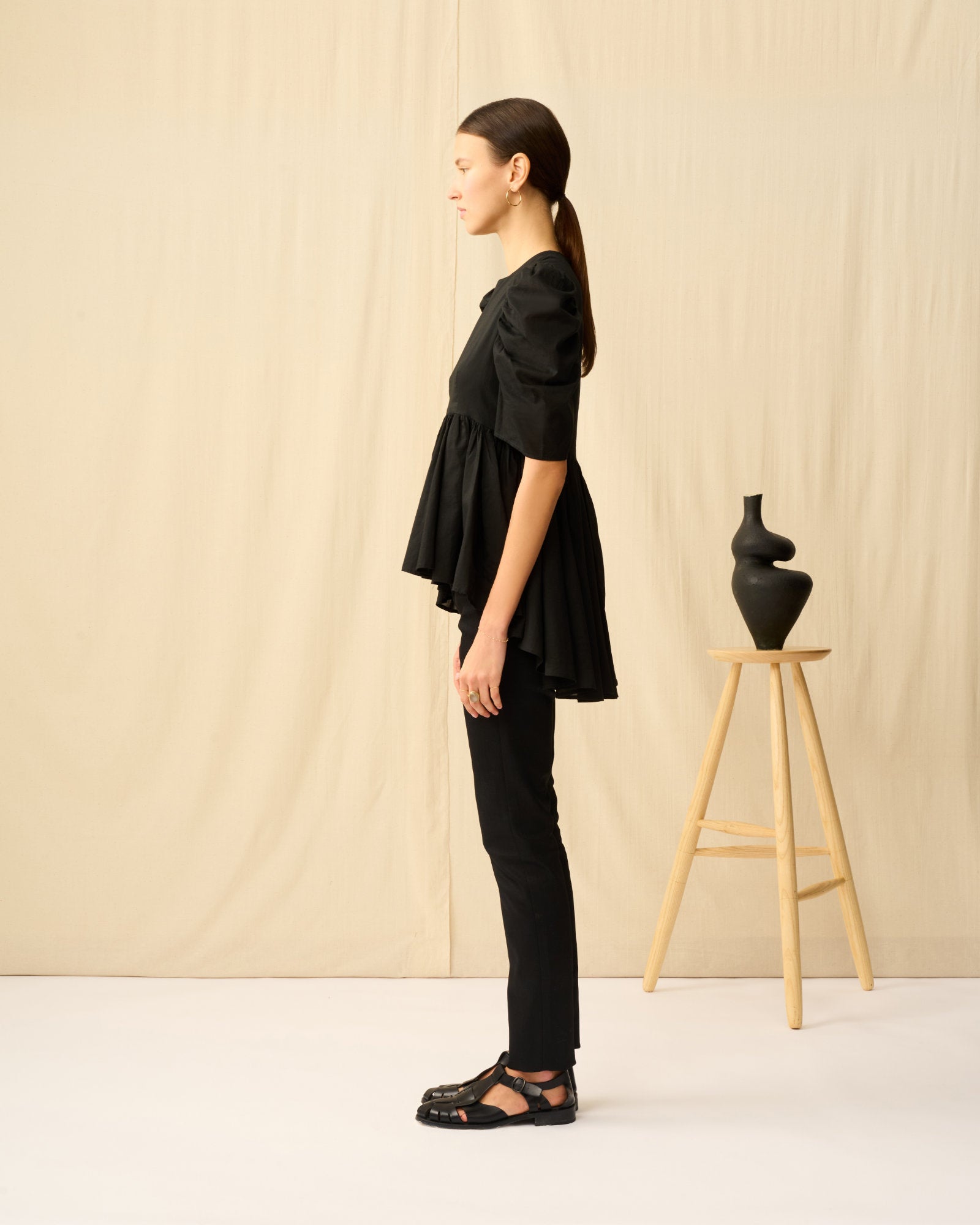 【予約】セレナーデのブラウス Onyx