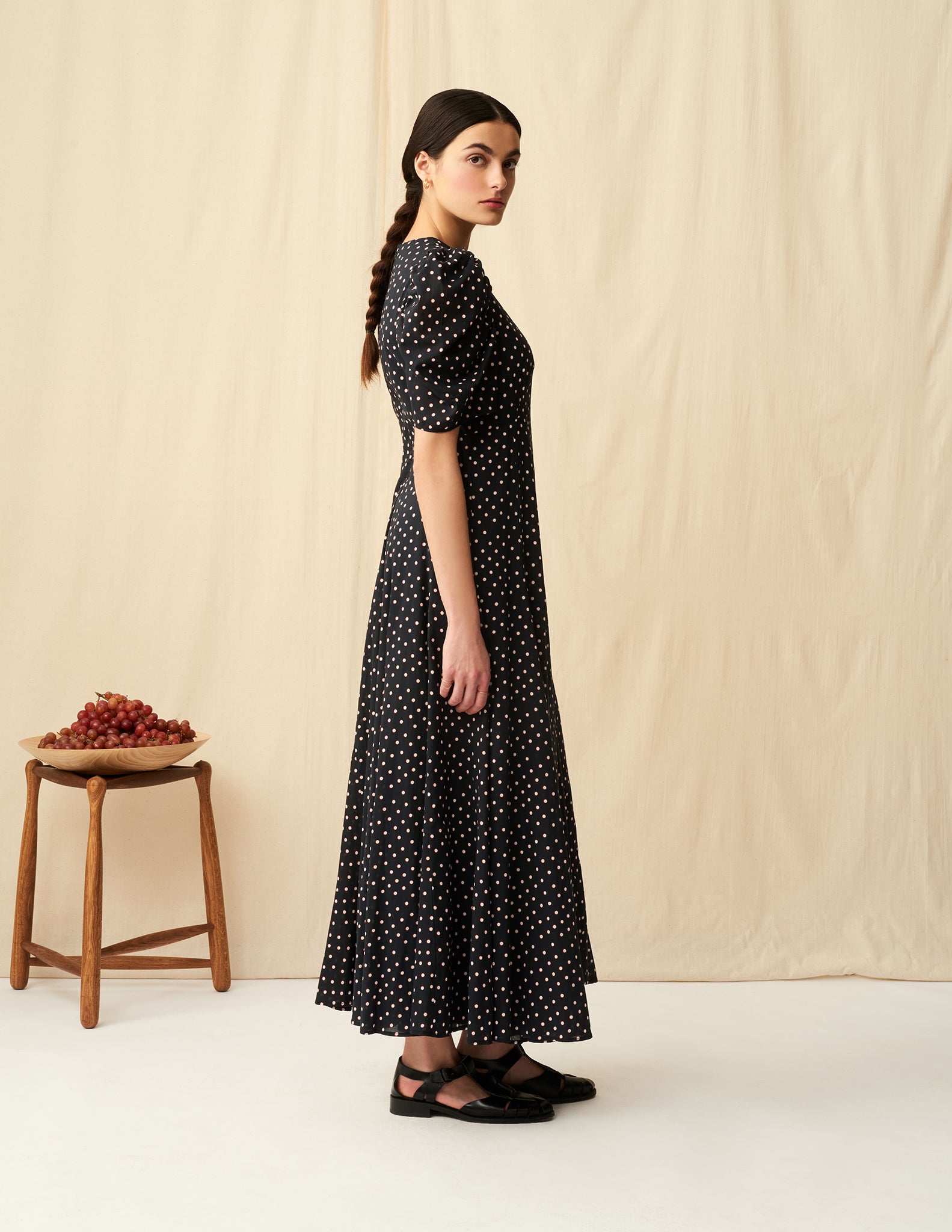 【予約】<br>花のセレナーデのドレス <br>New Moon/Red&Black