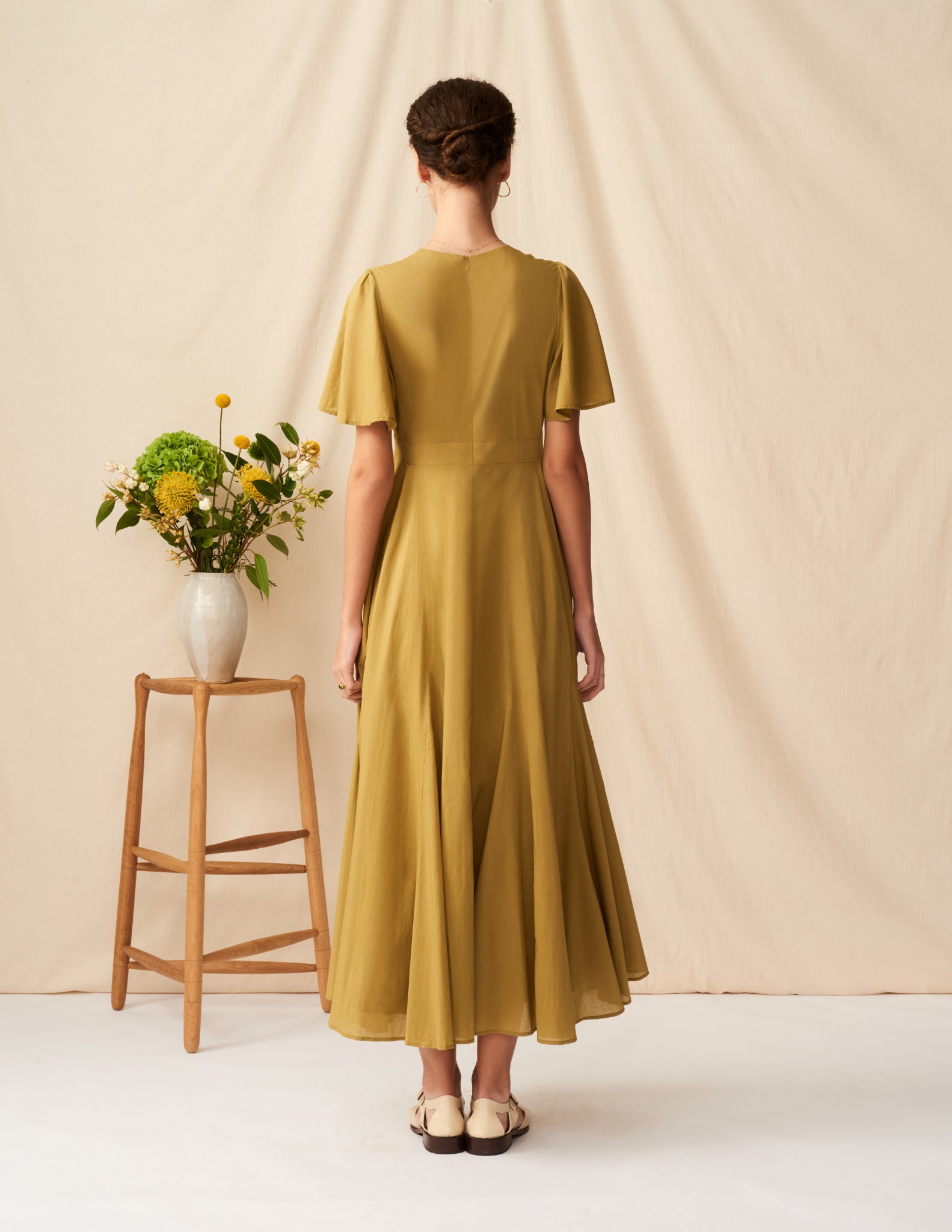 せせらぎのドレス Olive