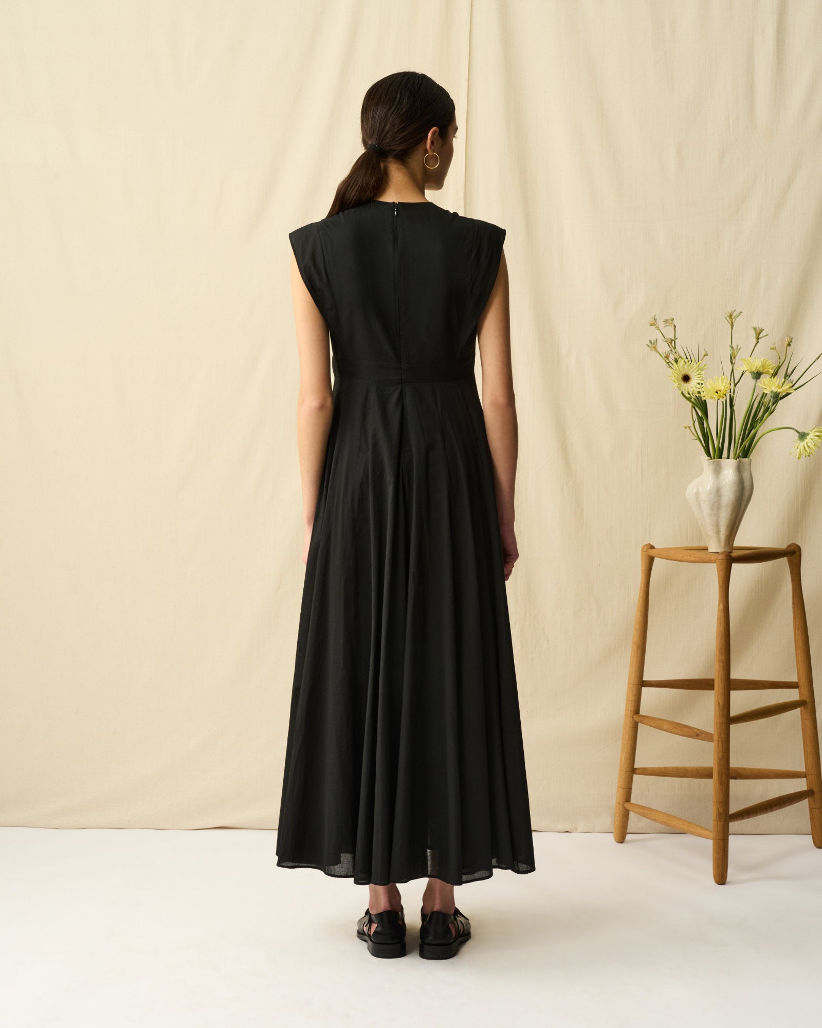 【予約】夏の月のドレス Onyx