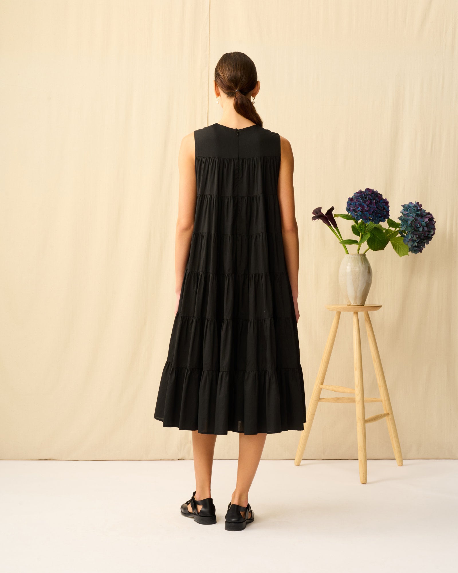 【予約】ミューズのドレス ショート Onyx