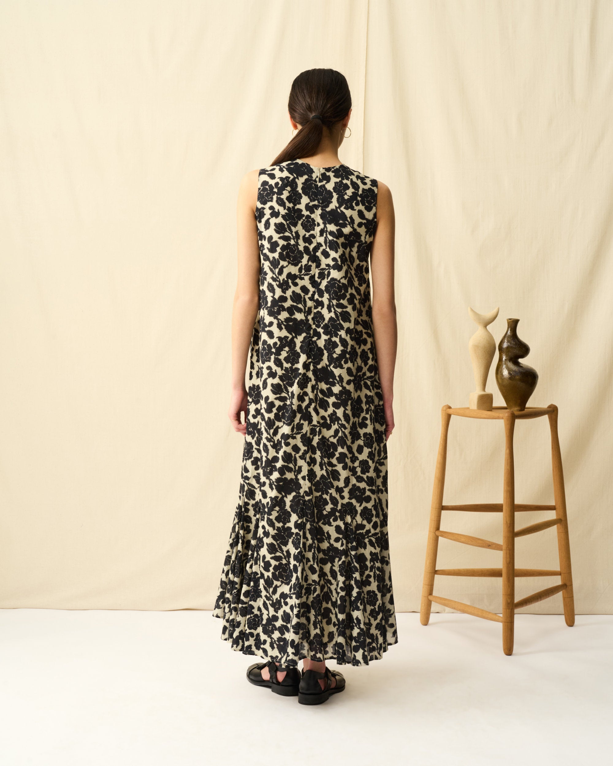 【予約】夏の月影のドレス Rose Fantasy/Greige