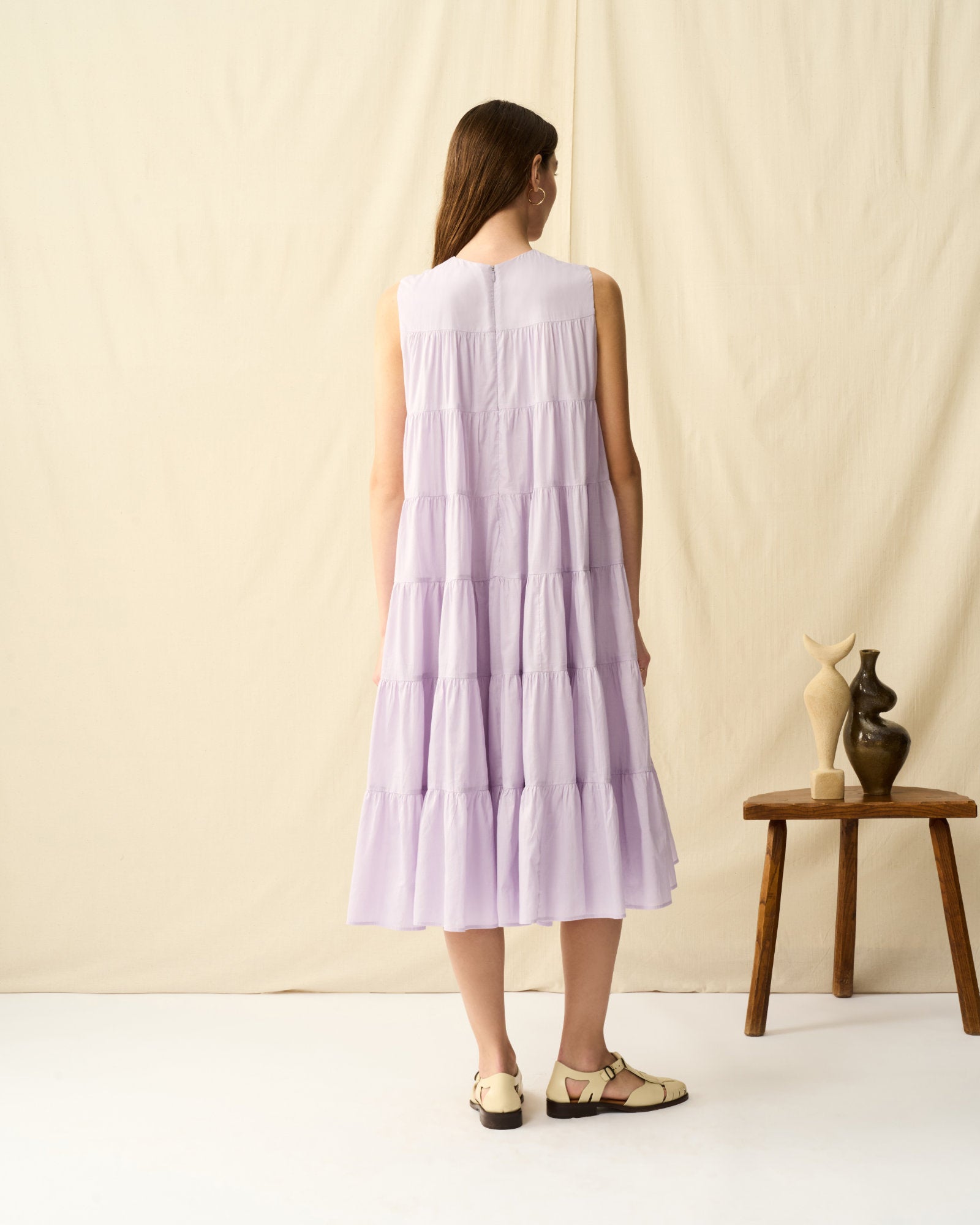 【予約】ミューズのドレス ショート Spring Violet