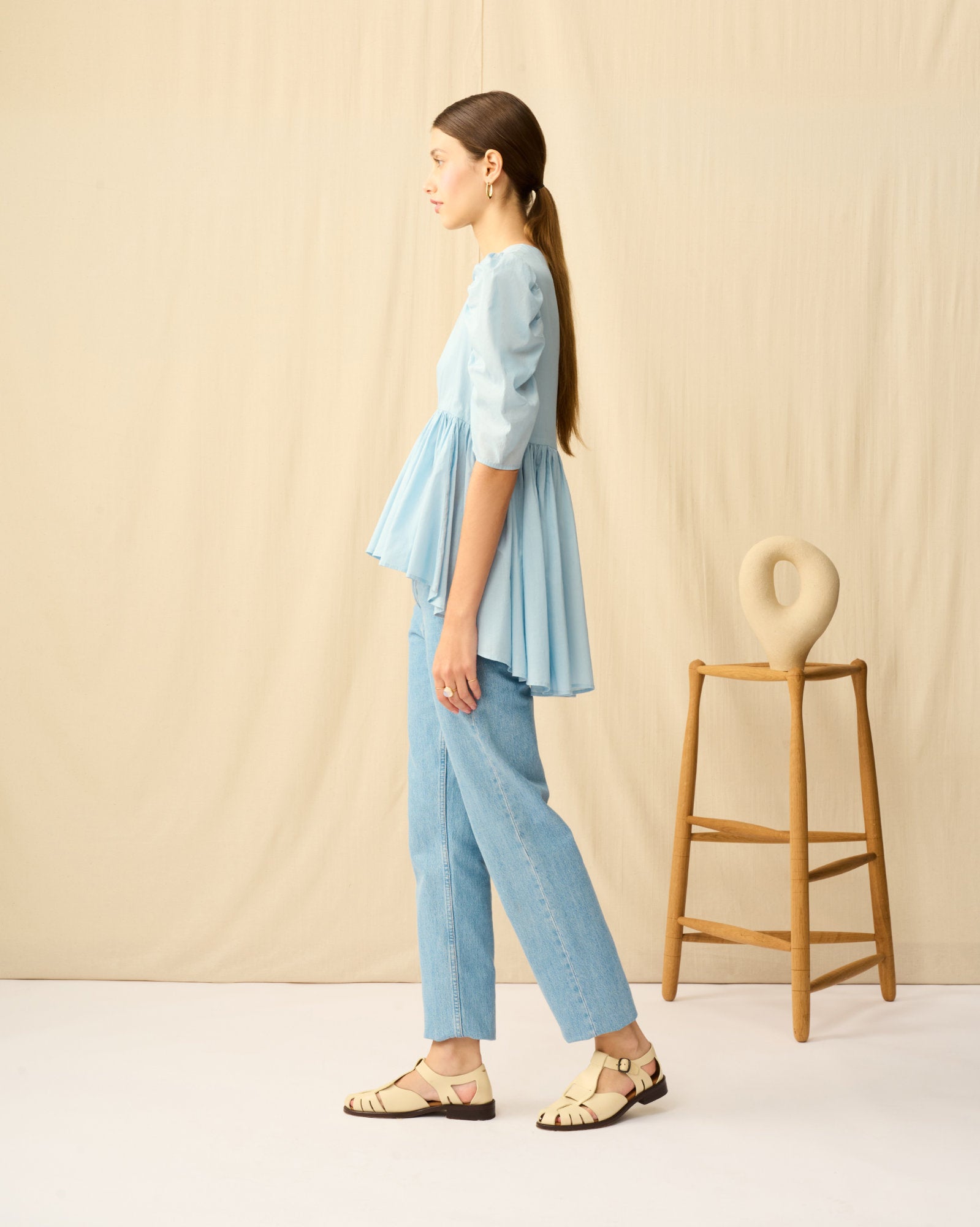 【予約】セレナーデのブラウス Clear Sky