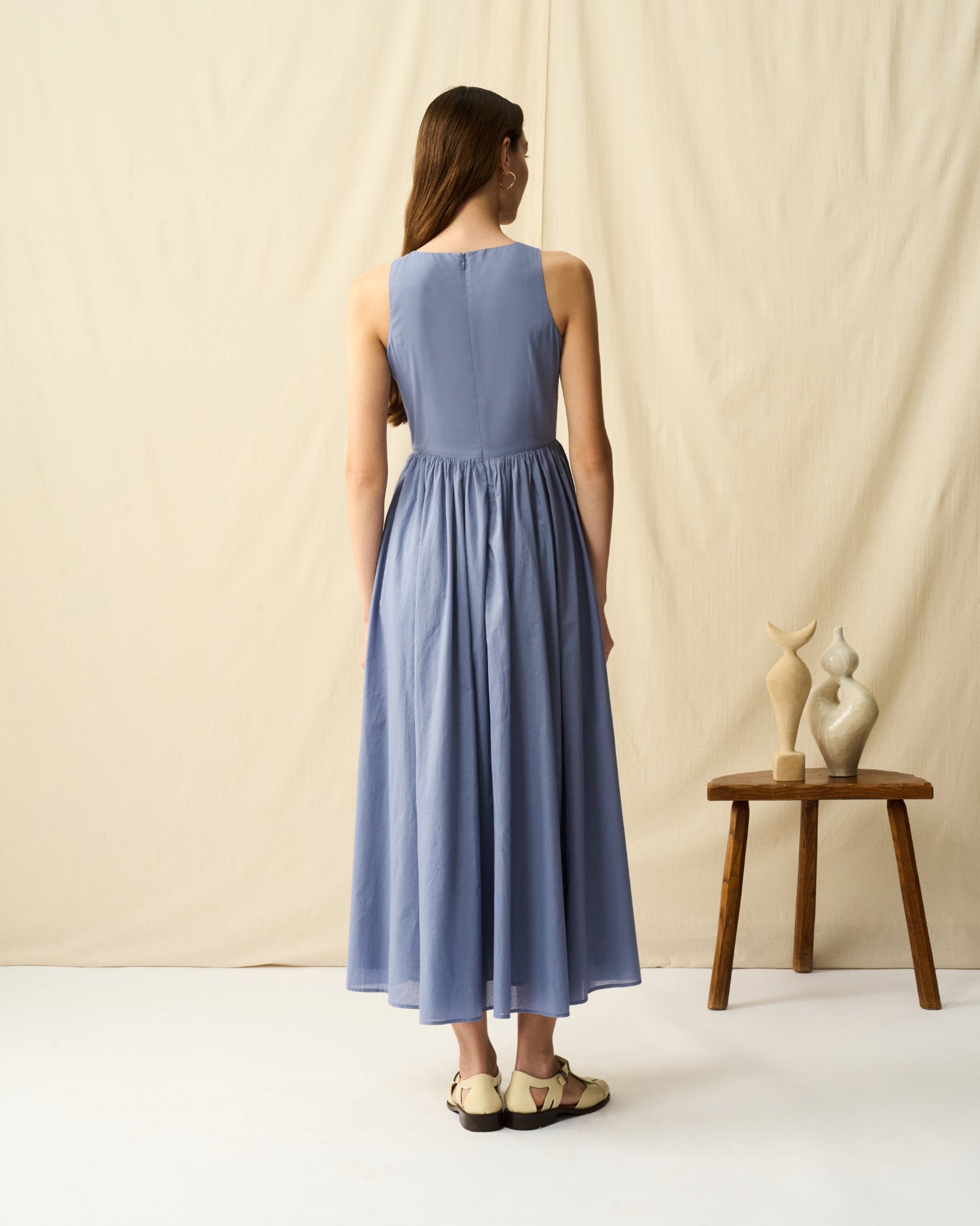 【予約】夏のレディのドレス Calm Ocean