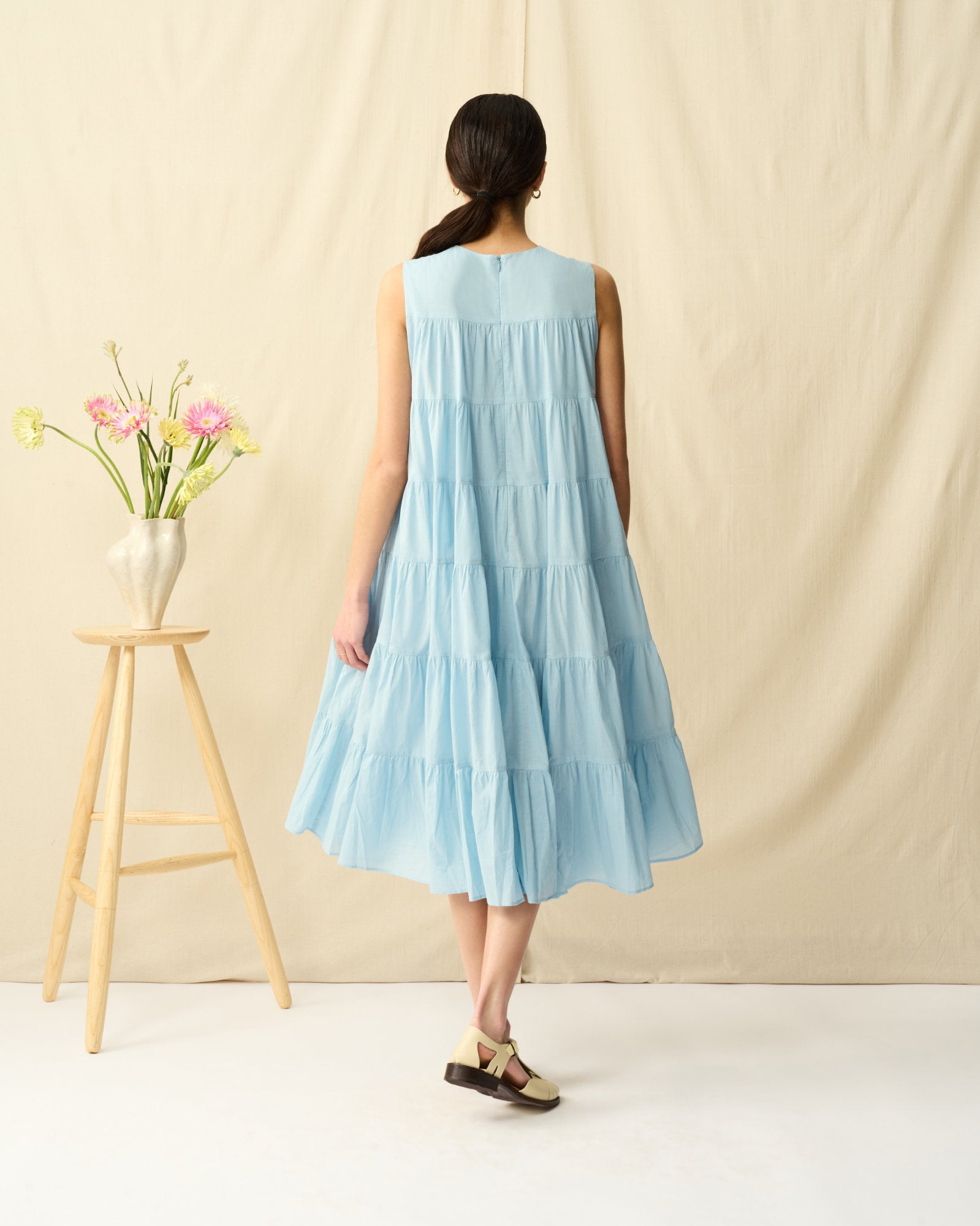 【予約】ミューズのドレス ショート Clear Sky