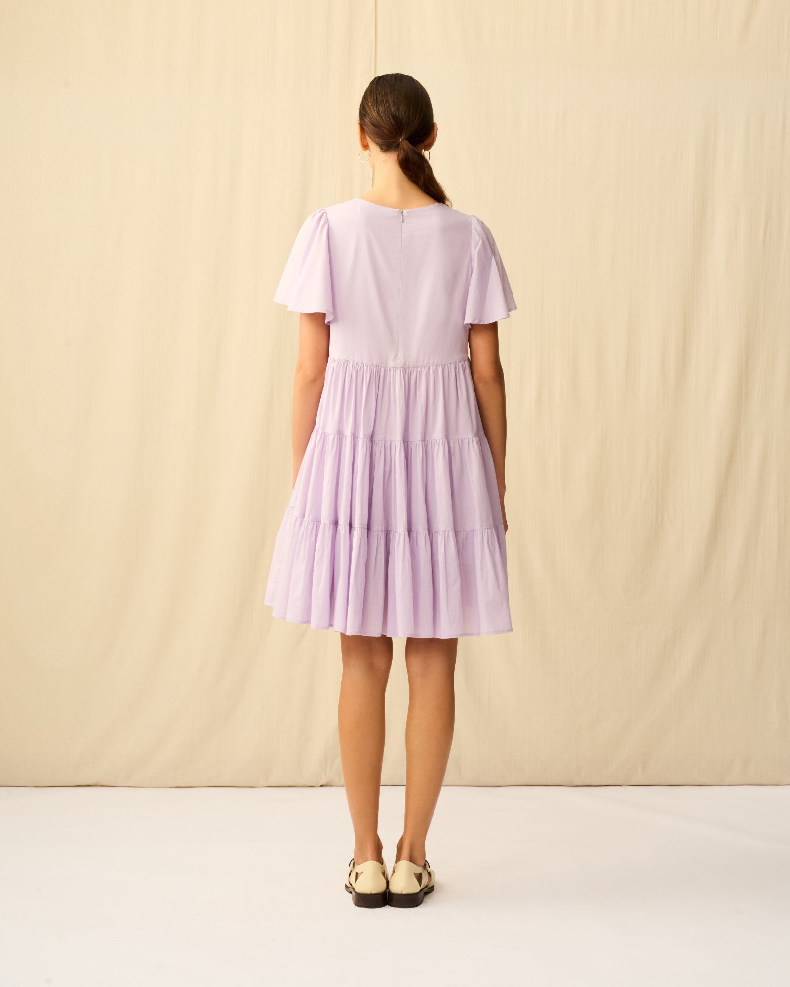【予約】エンジェルのミニドレス Spring Violet