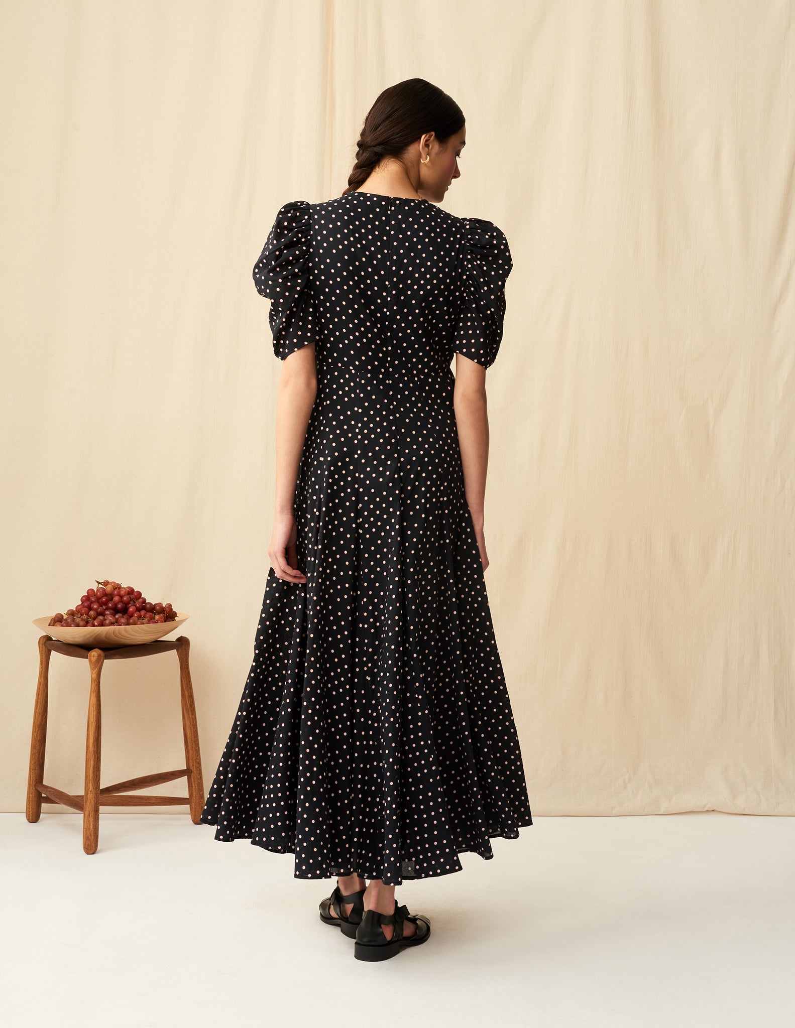 【予約】<br>花のセレナーデのドレス <br>New Moon/Red&Black