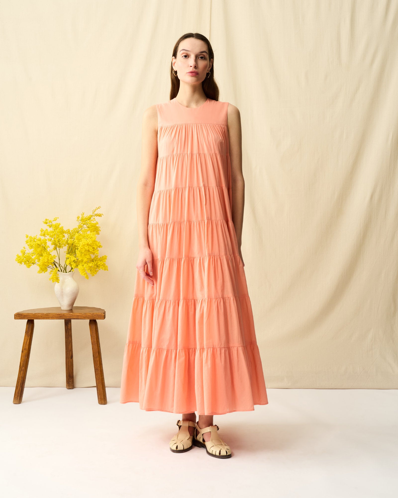 【予約】ミューズのドレス Desert Coral