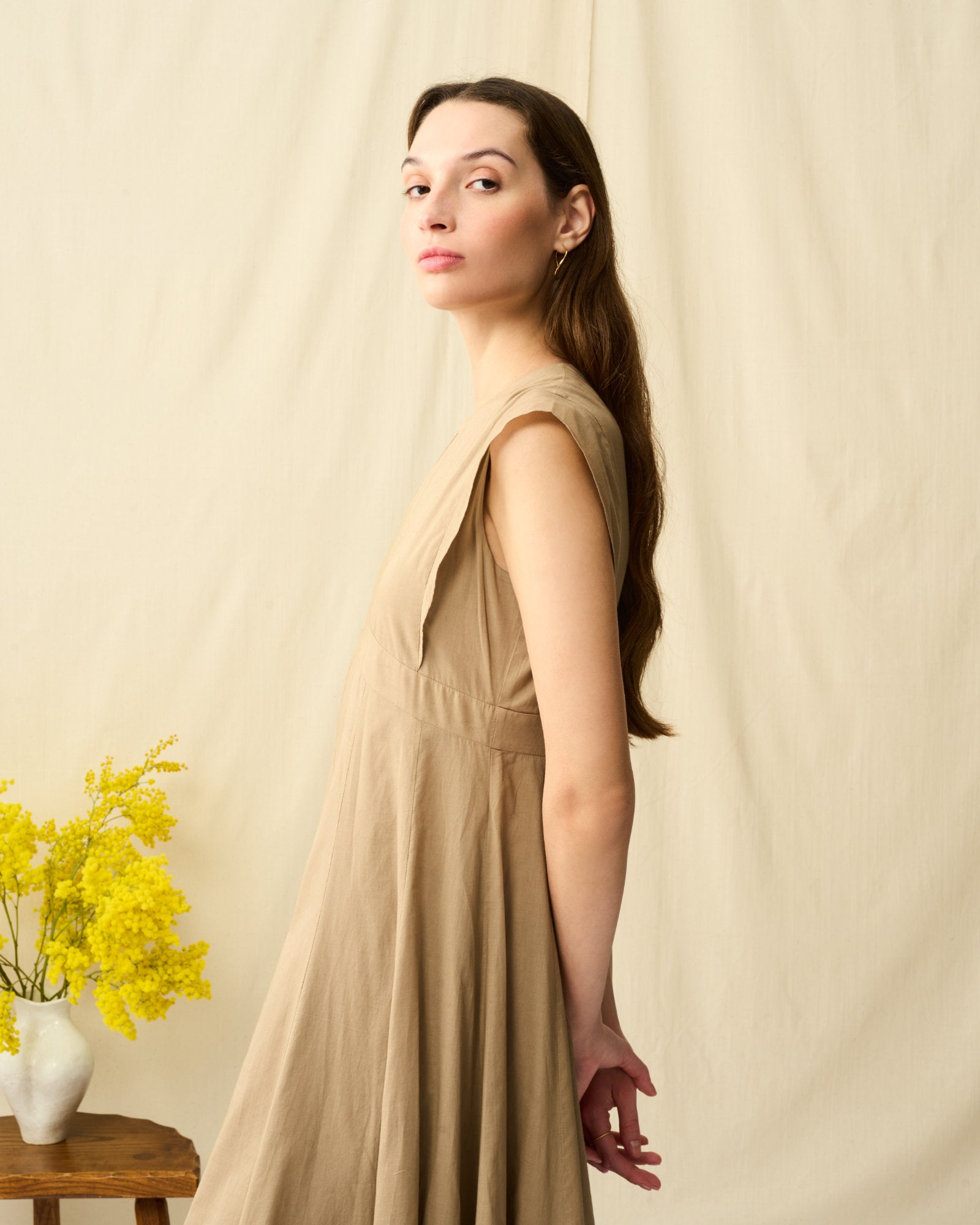 【予約】夏の月のドレス Hinoki