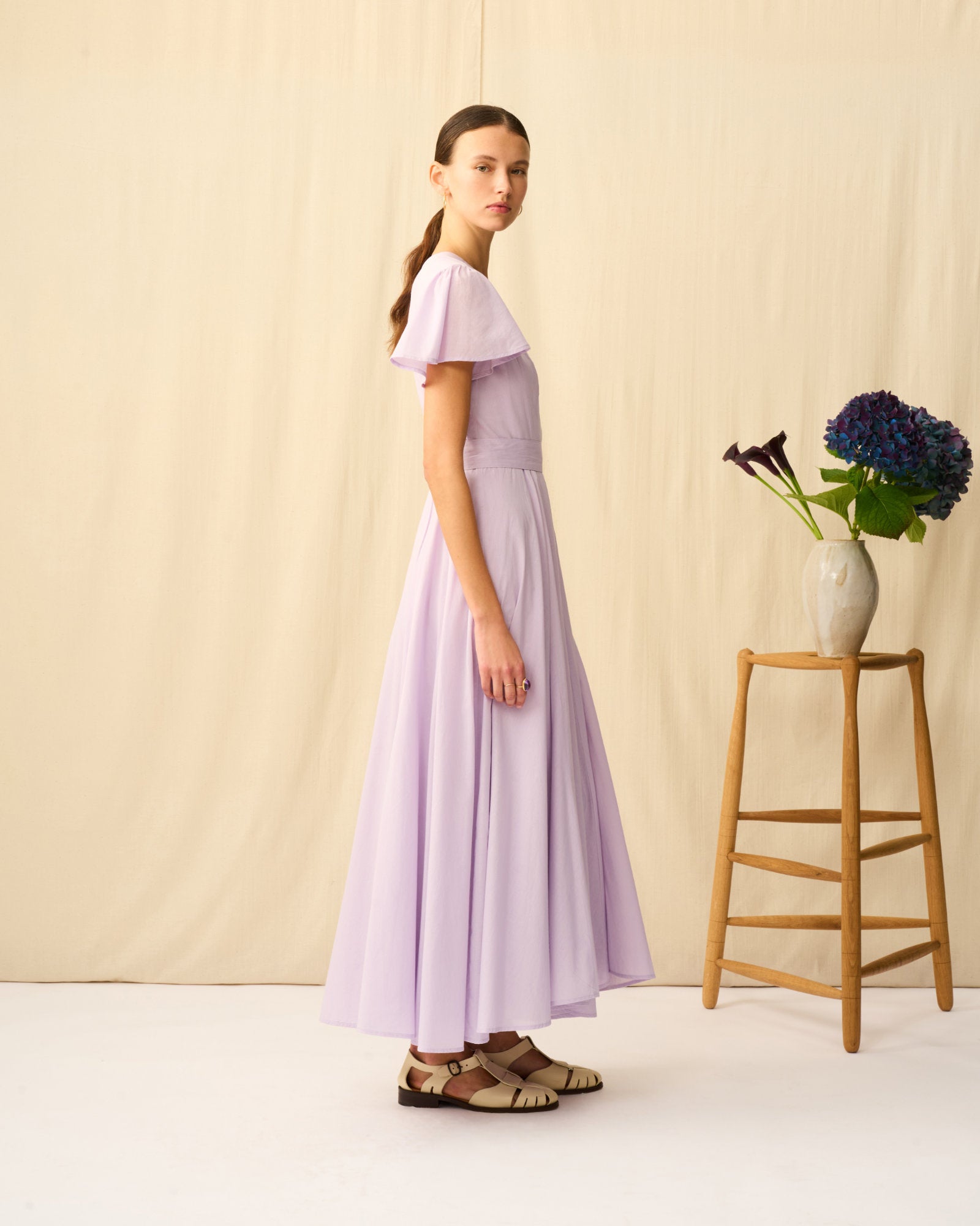 【予約】マドモアゼルのドレス Spring Violet