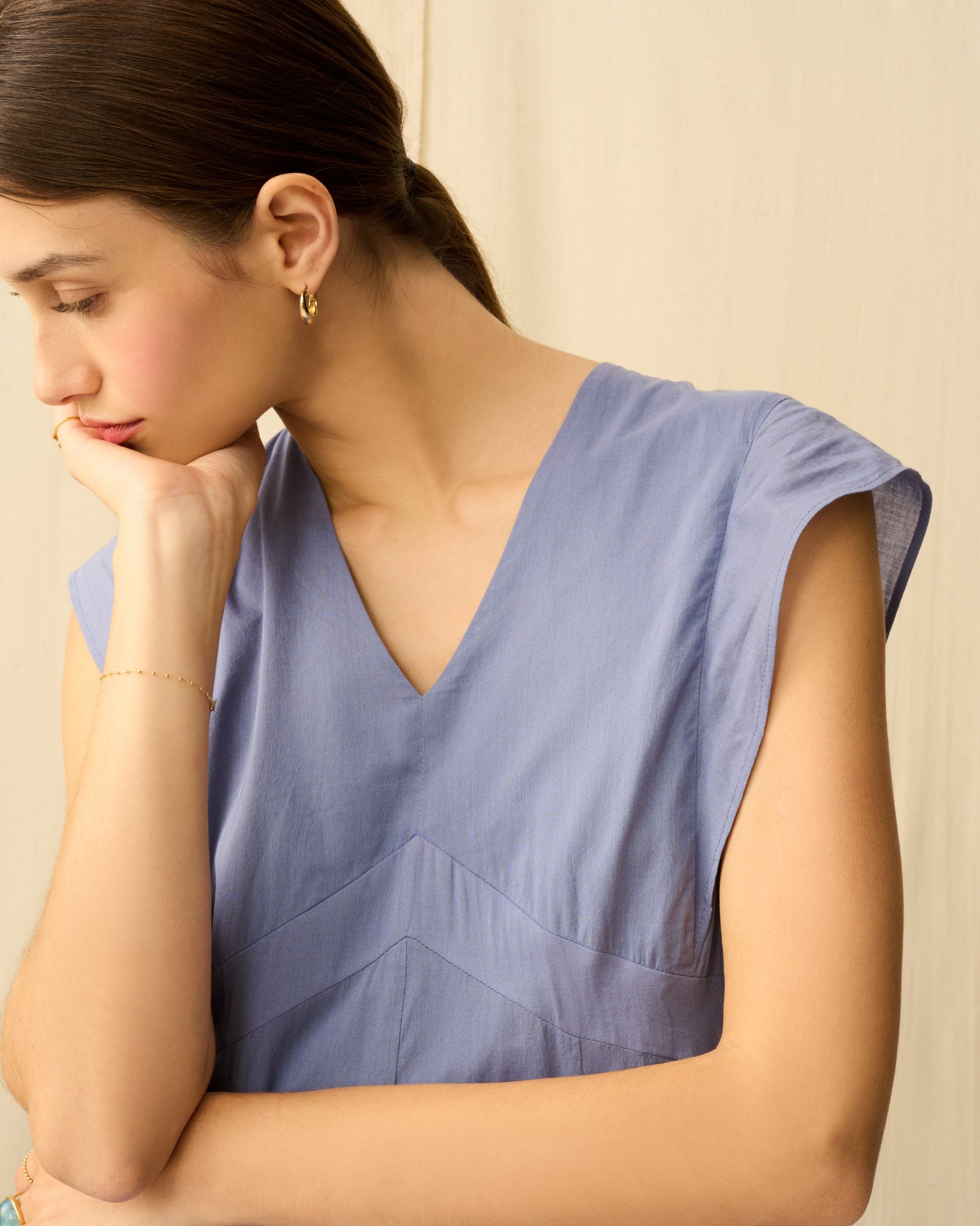 【予約】夏の月のドレス Calm Ocean