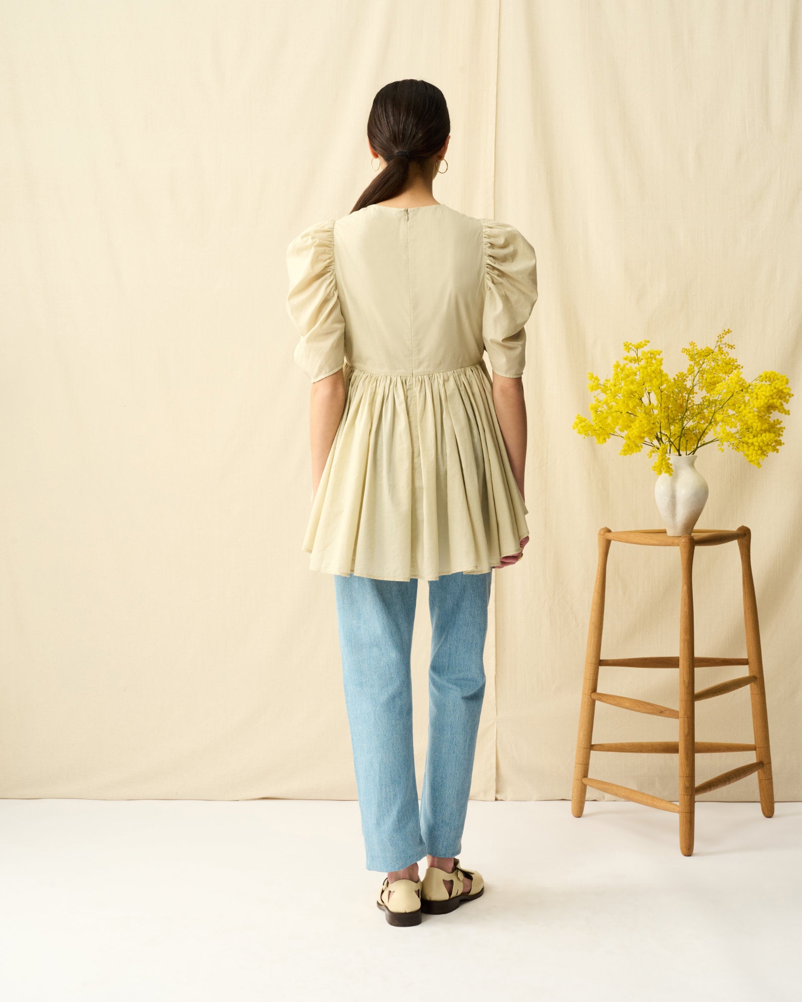 【予約】セレナーデのブラウス Champagne